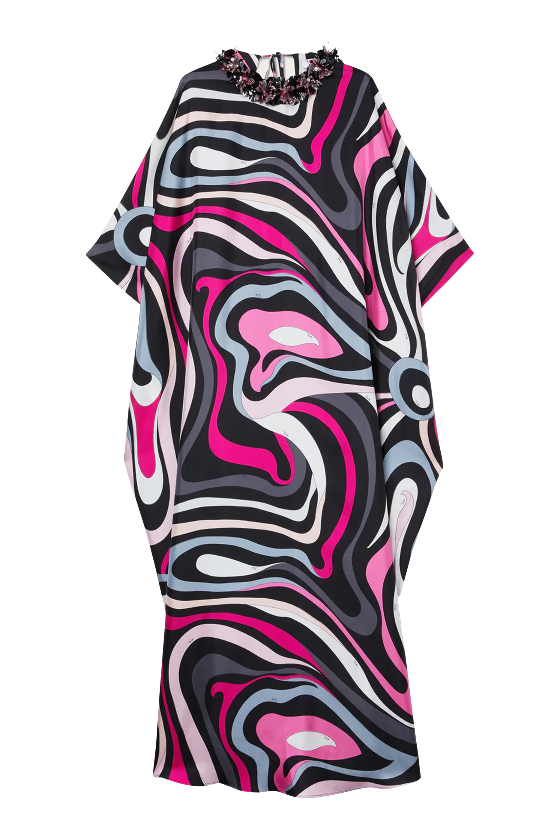 Marmo Print Kaftan