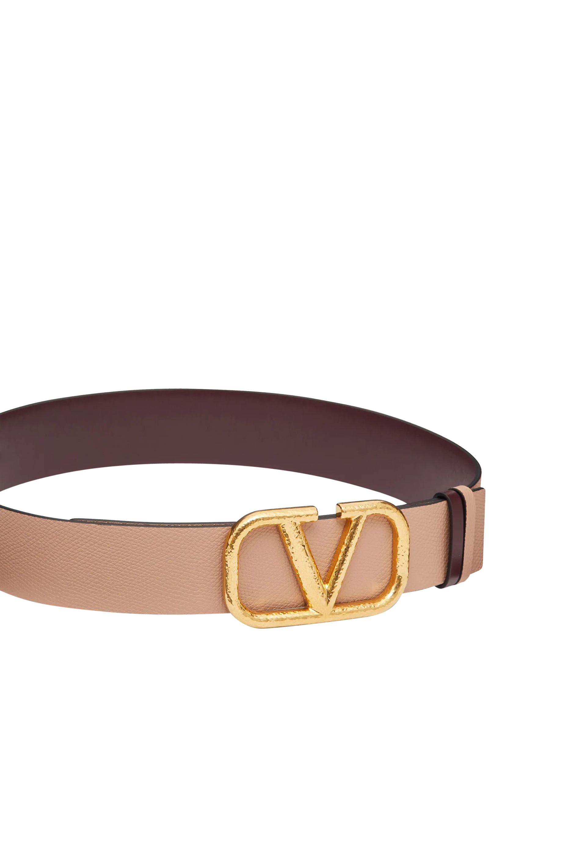 VLogo Reversible Leather Belt