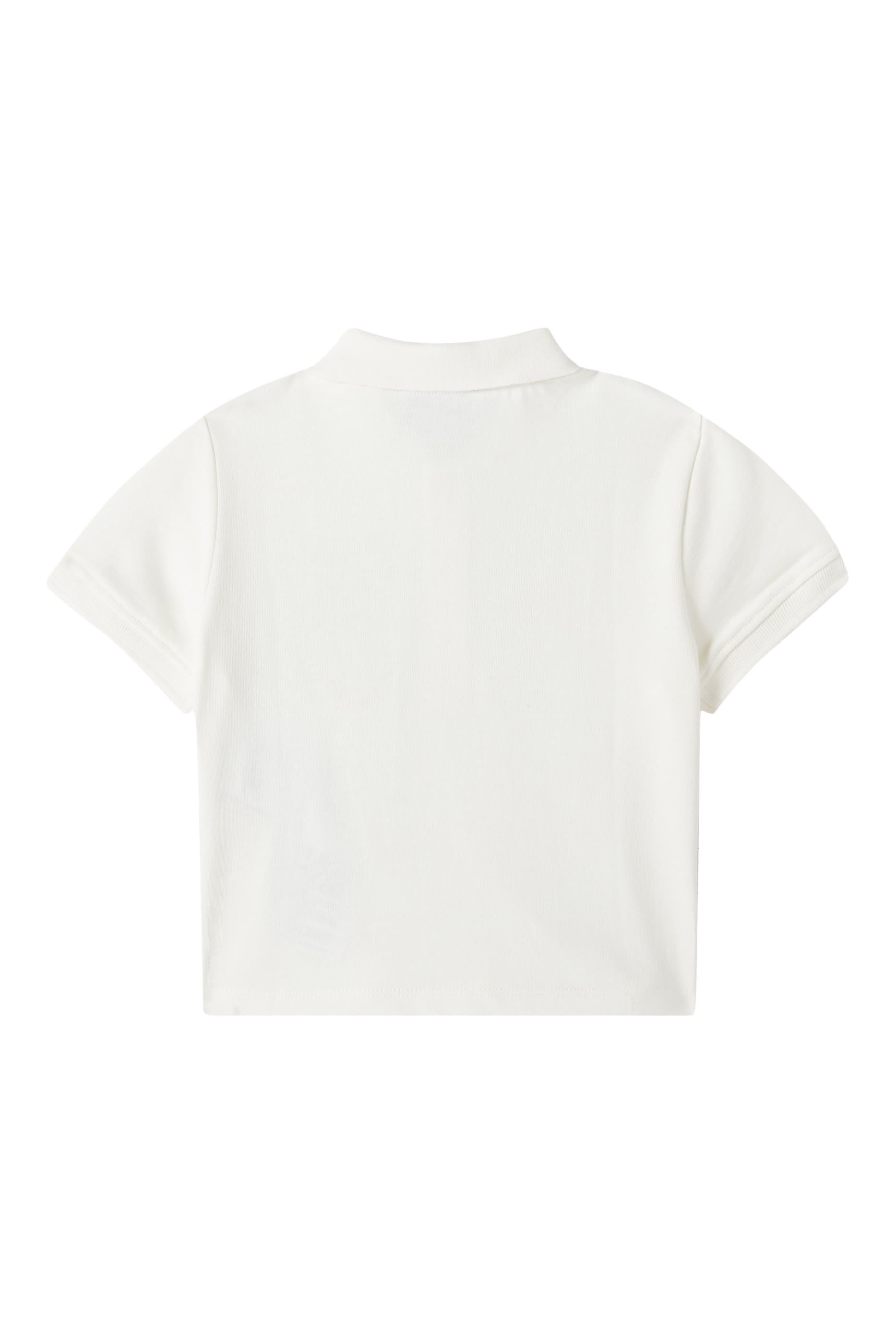 Kids Jersey Polo with Logo & Flag Patch