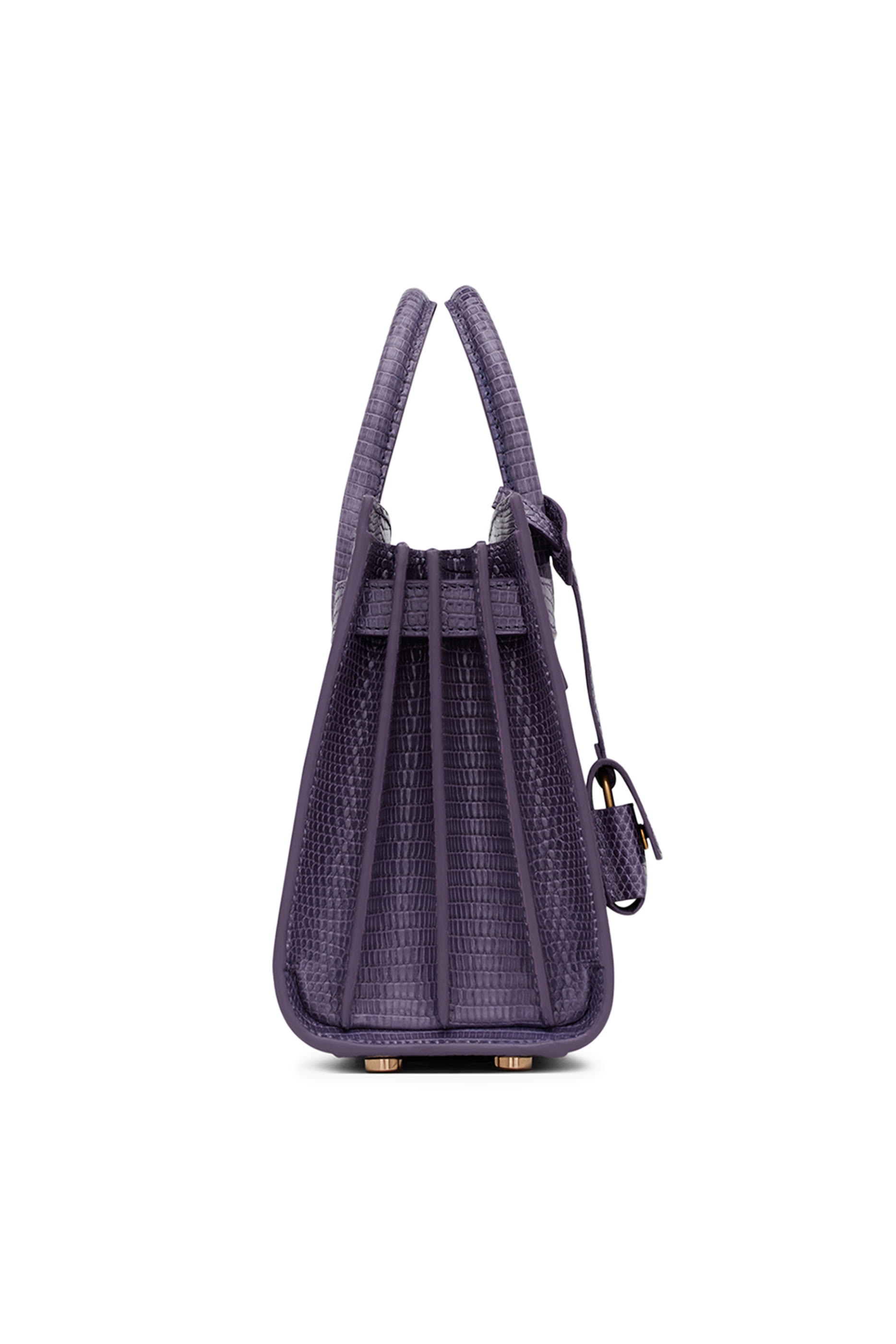 Sac de Jour Nano Bag in Crocodile Embossed Leather