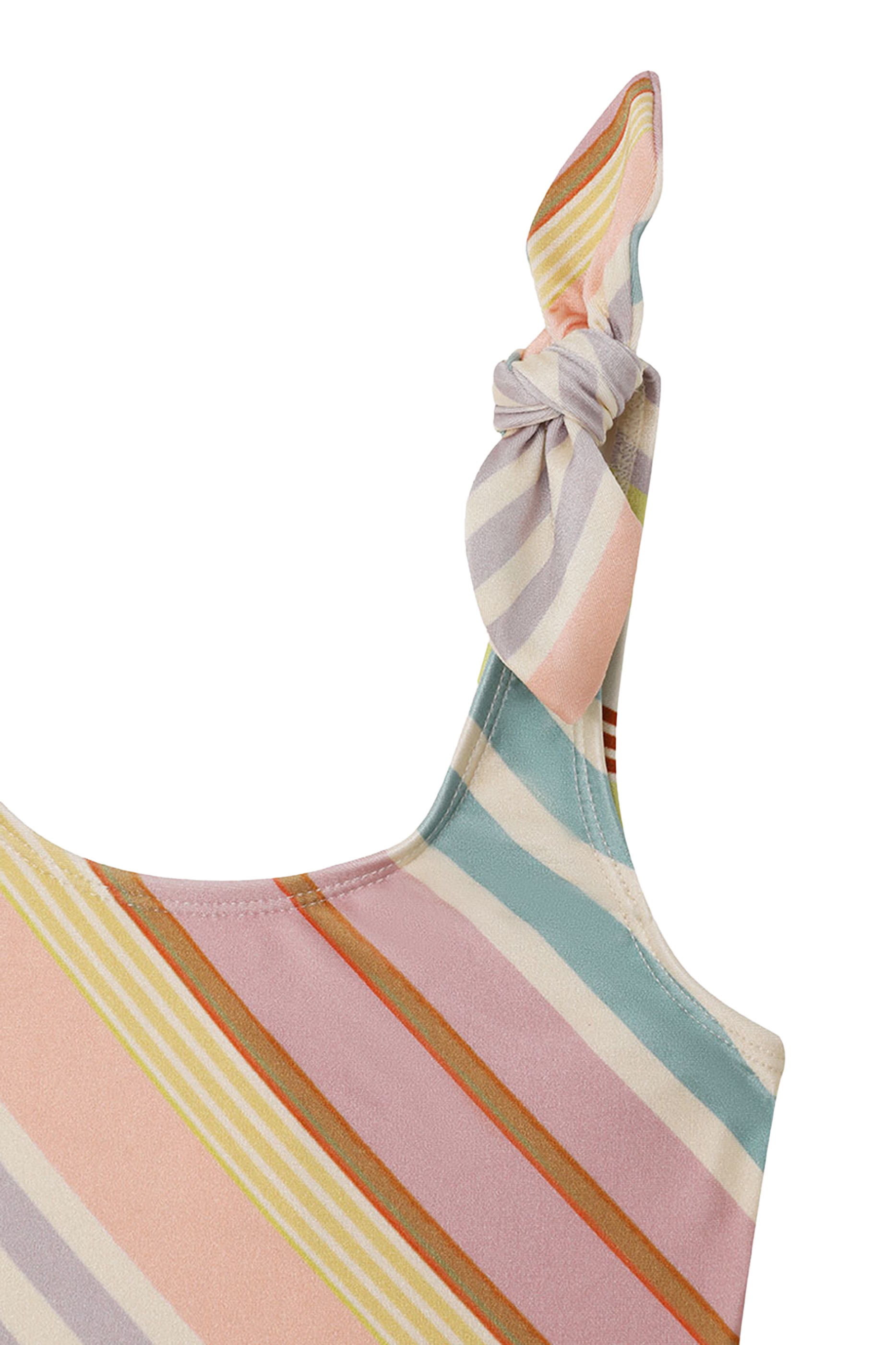 Kids One-Piece Halliday Bow Shoulder