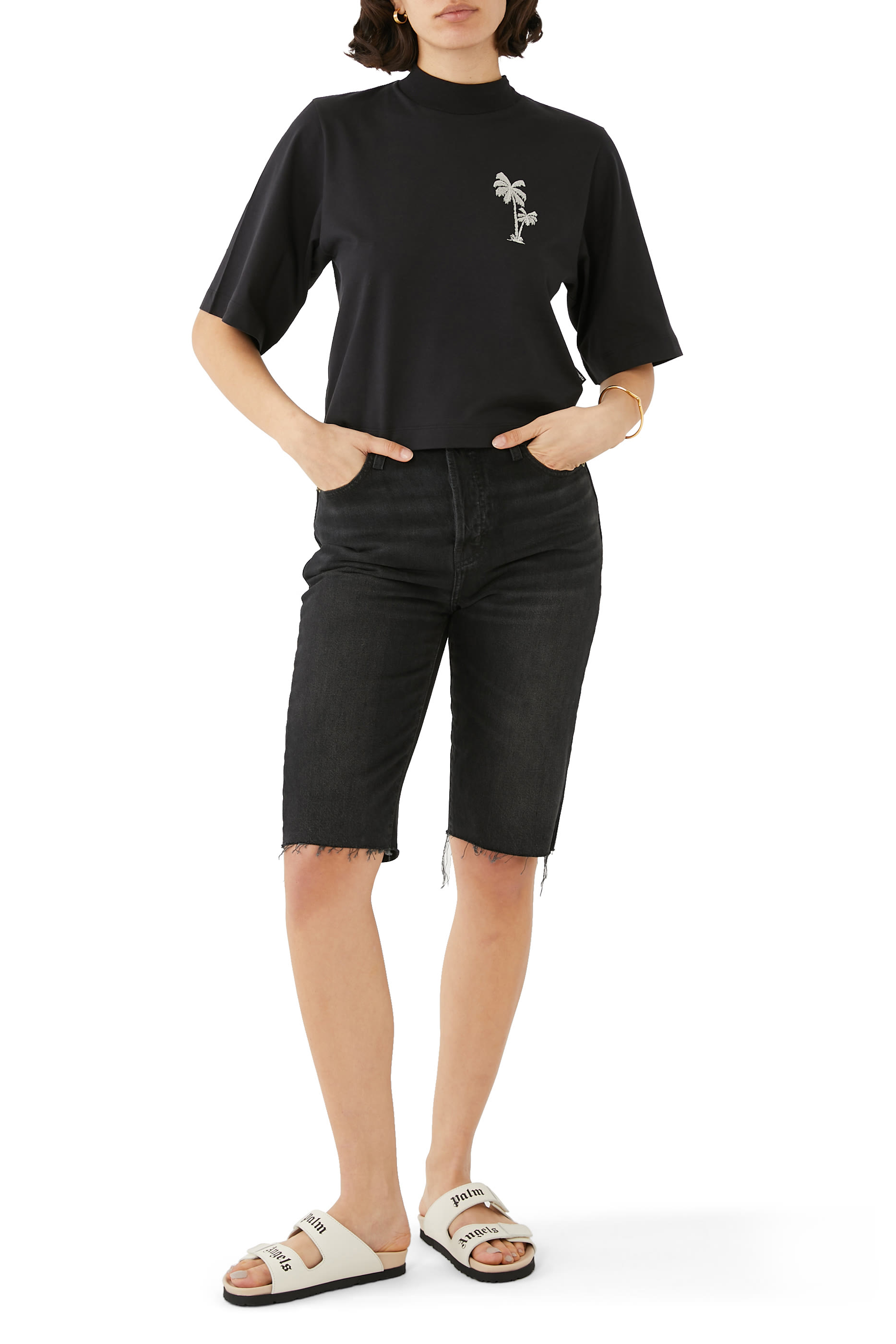 The Cycling Denim Shorts