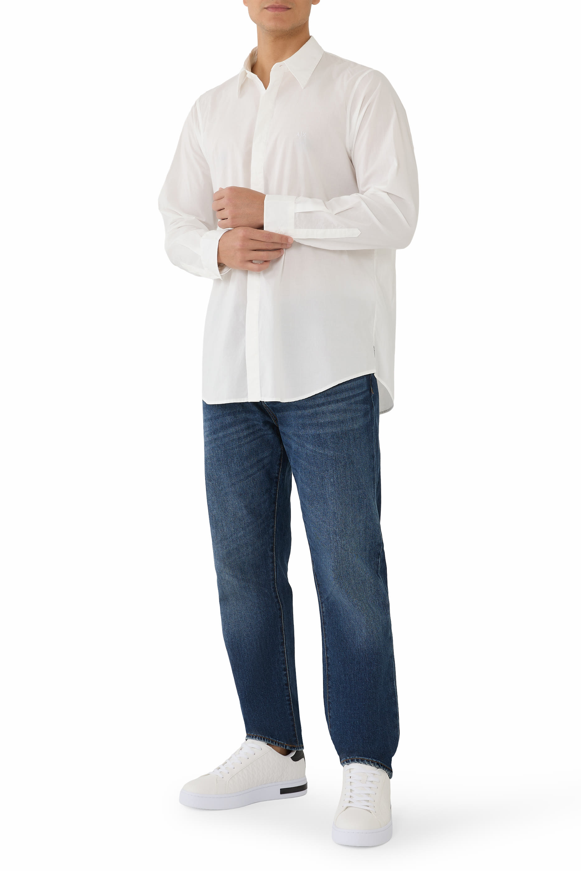 AX Logo Long Sleeves Shirt