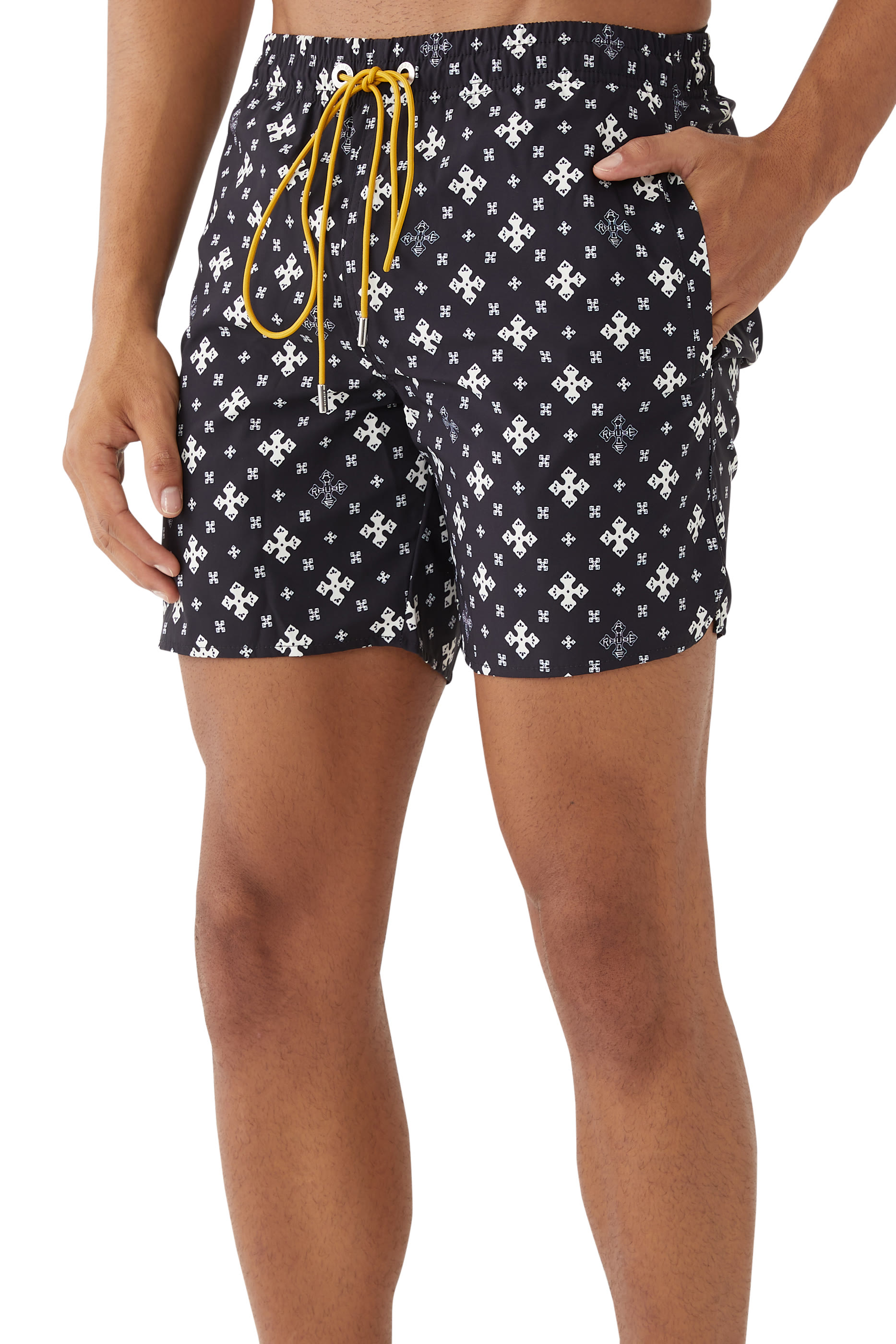 Cross Bandana Swim Shorts