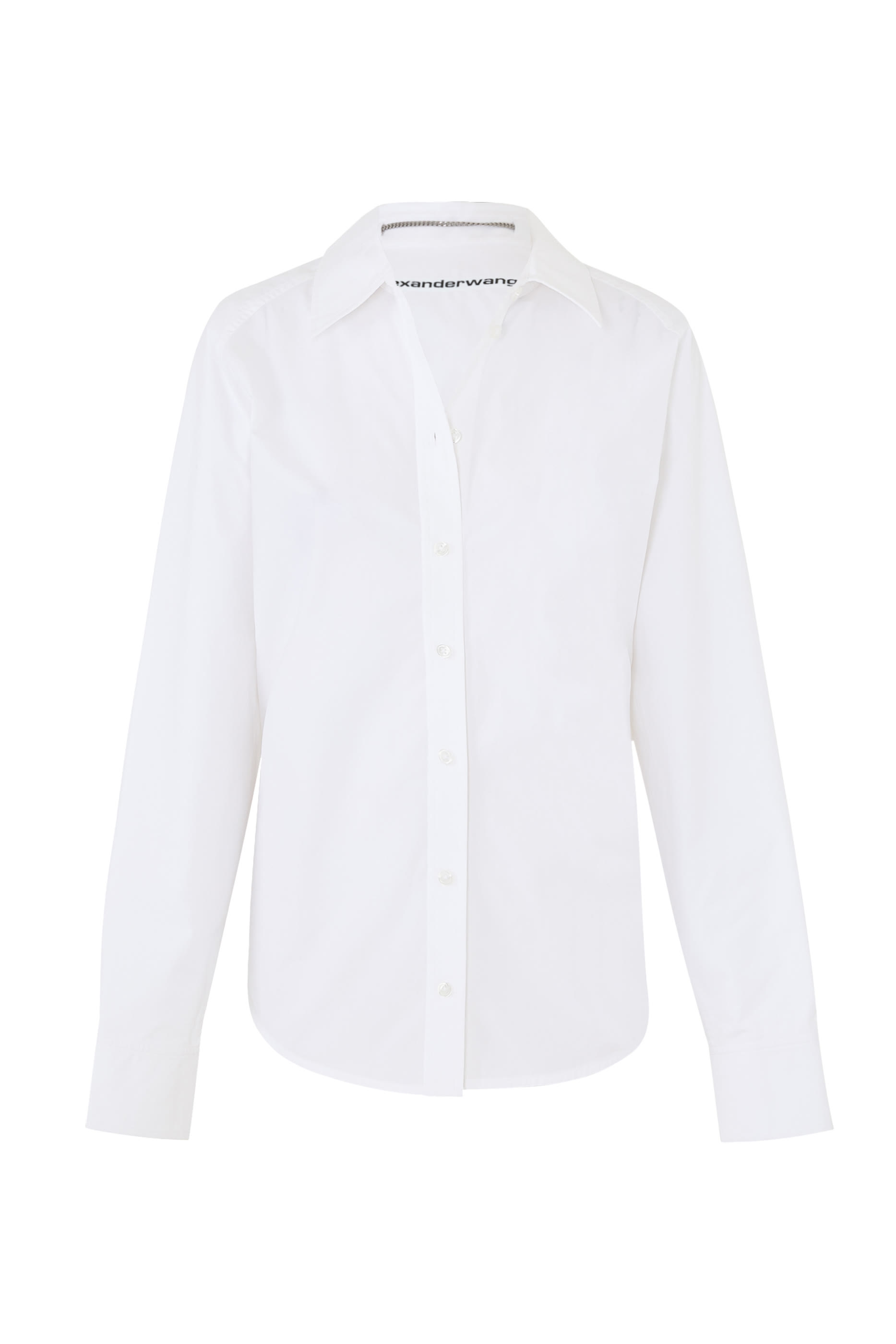 Necklace Oversized Button Down Shirt