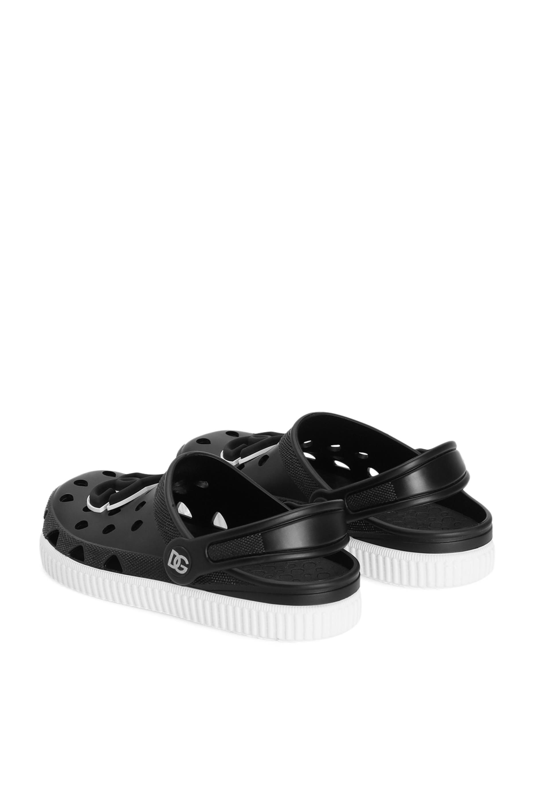 Kids DG Logo Rubber Slip-Ons