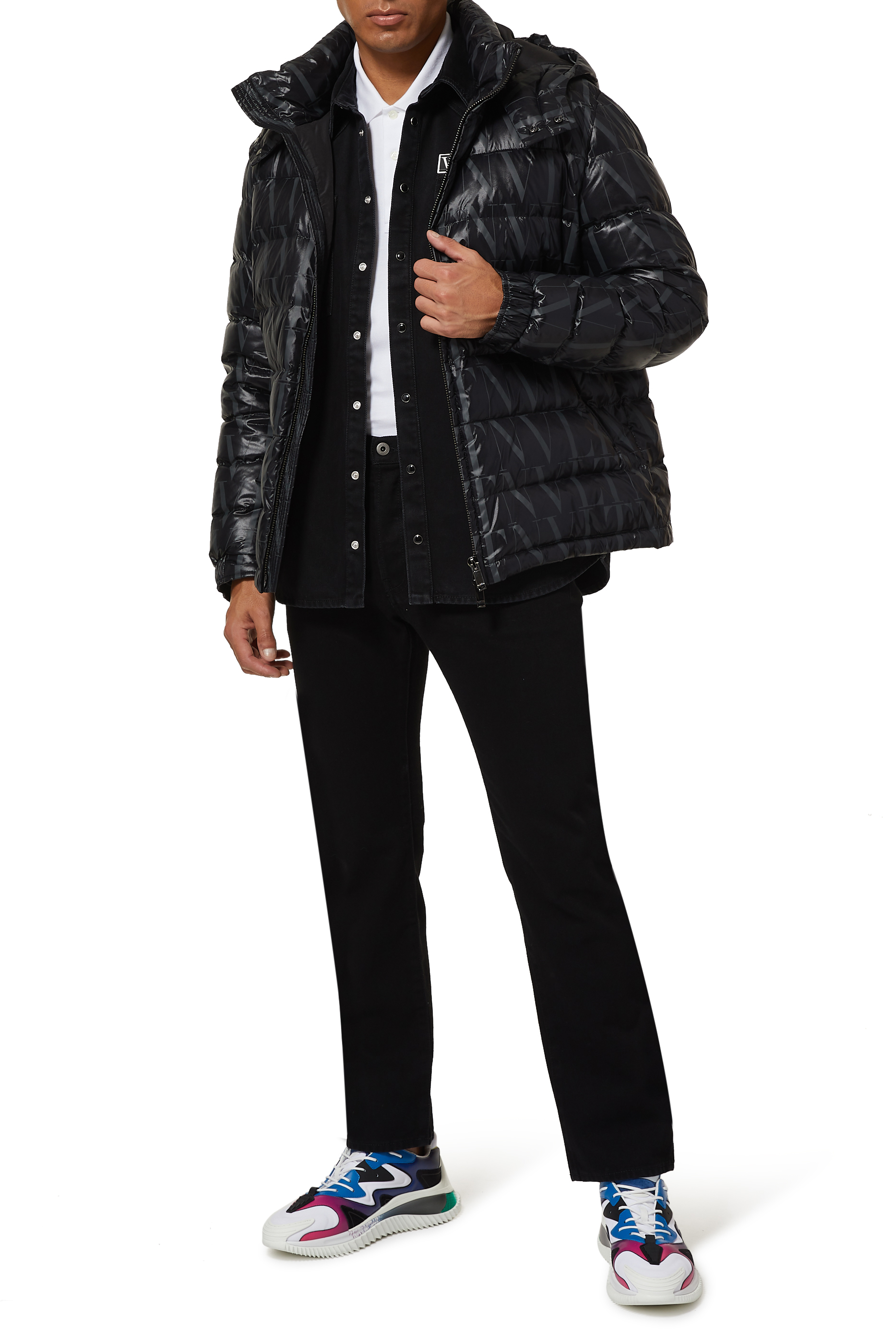 VLTN Print Down Jacket