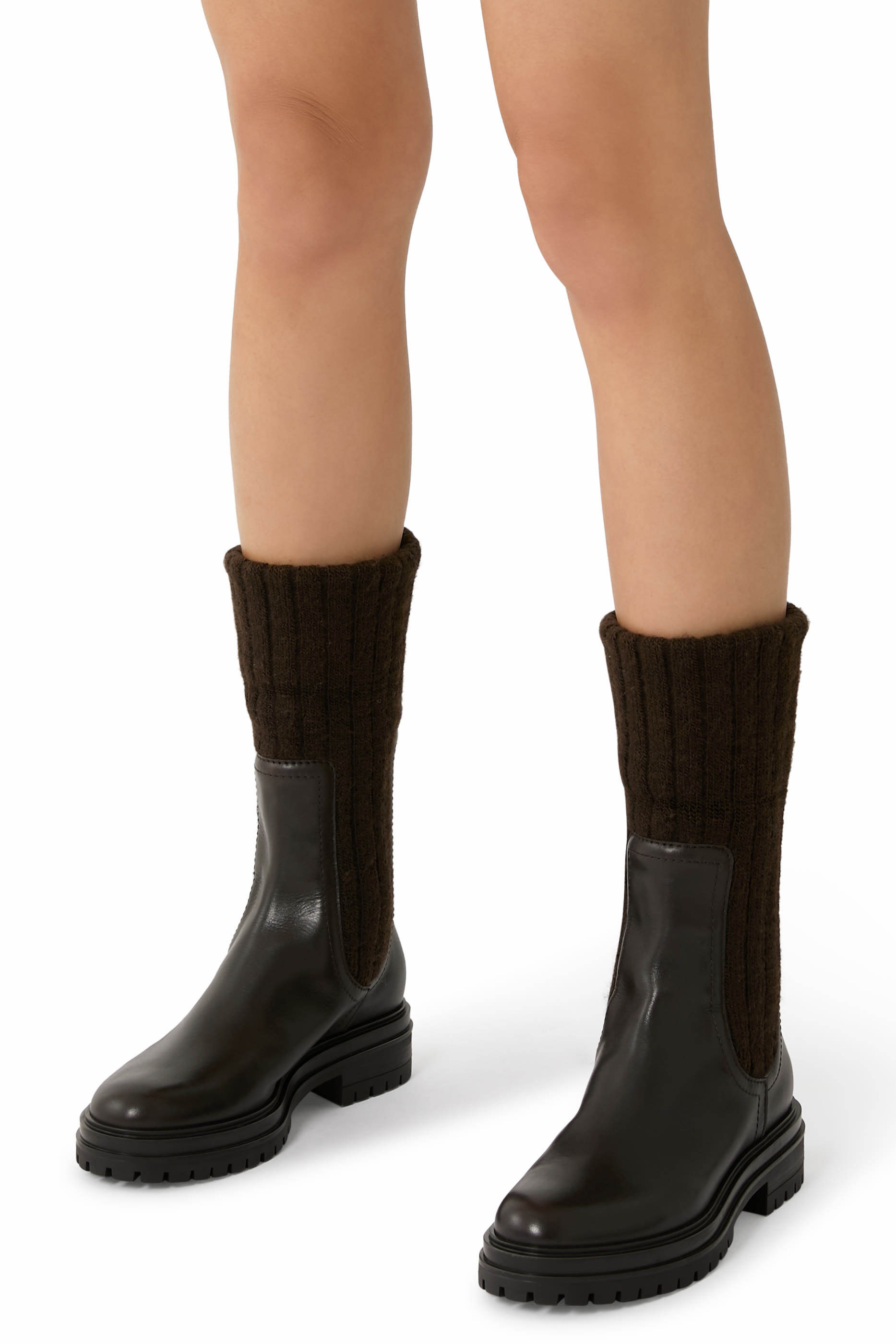 Tenney Chelsea Leather Boots