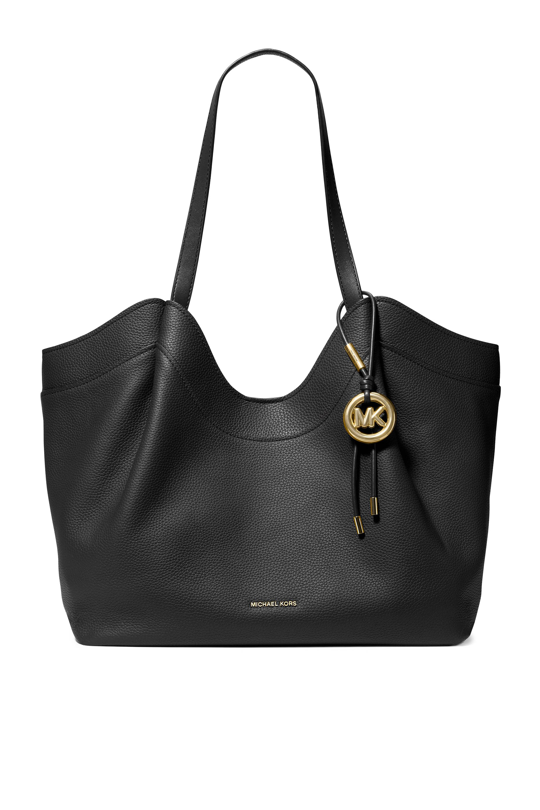  Bernie Large Pebbled Leather Tote Bag