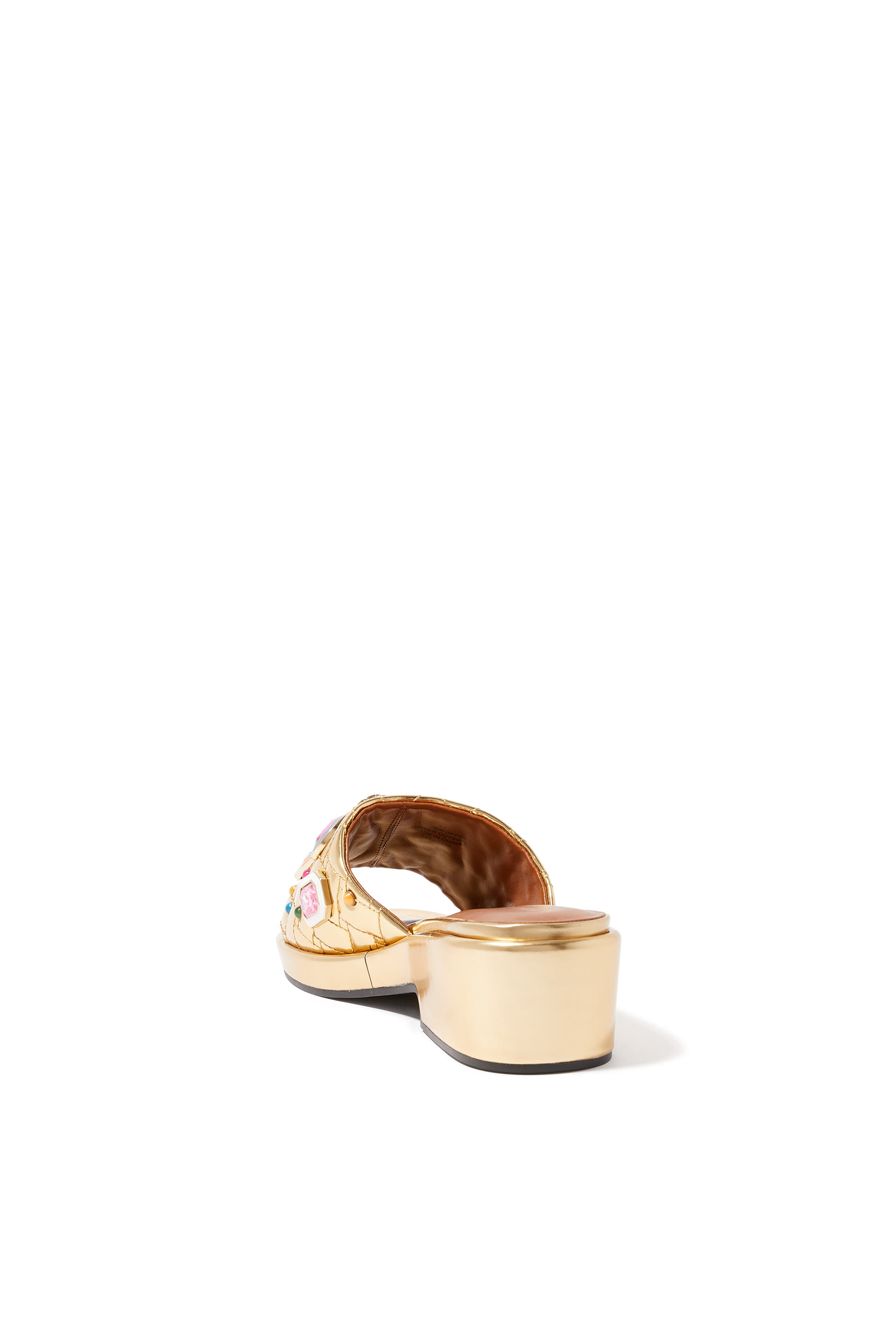 Multi Gem 50 Flatform Sandals