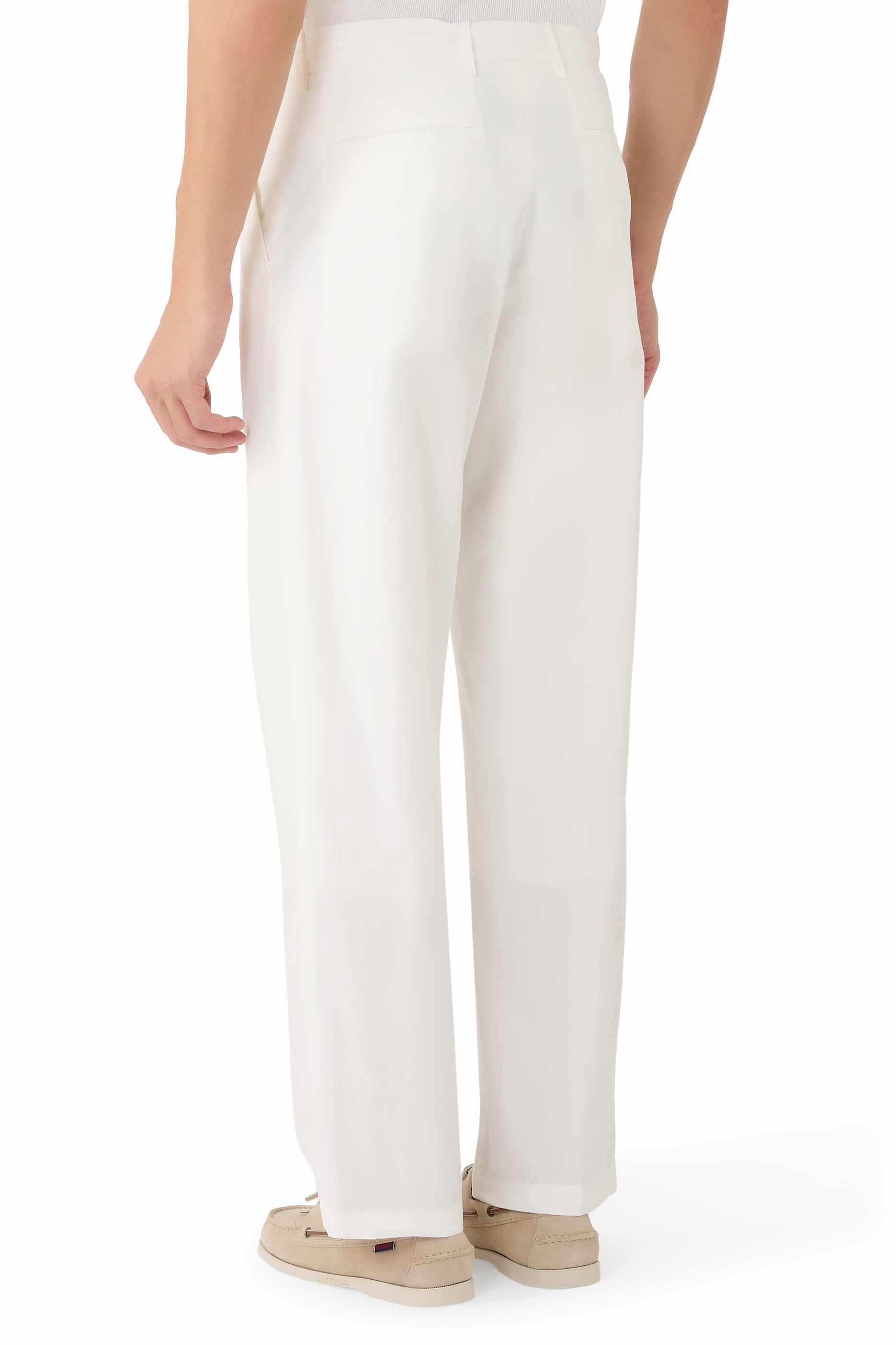 Garment-Dyed Finx Shuttle Weather One-Tuck Slacks 