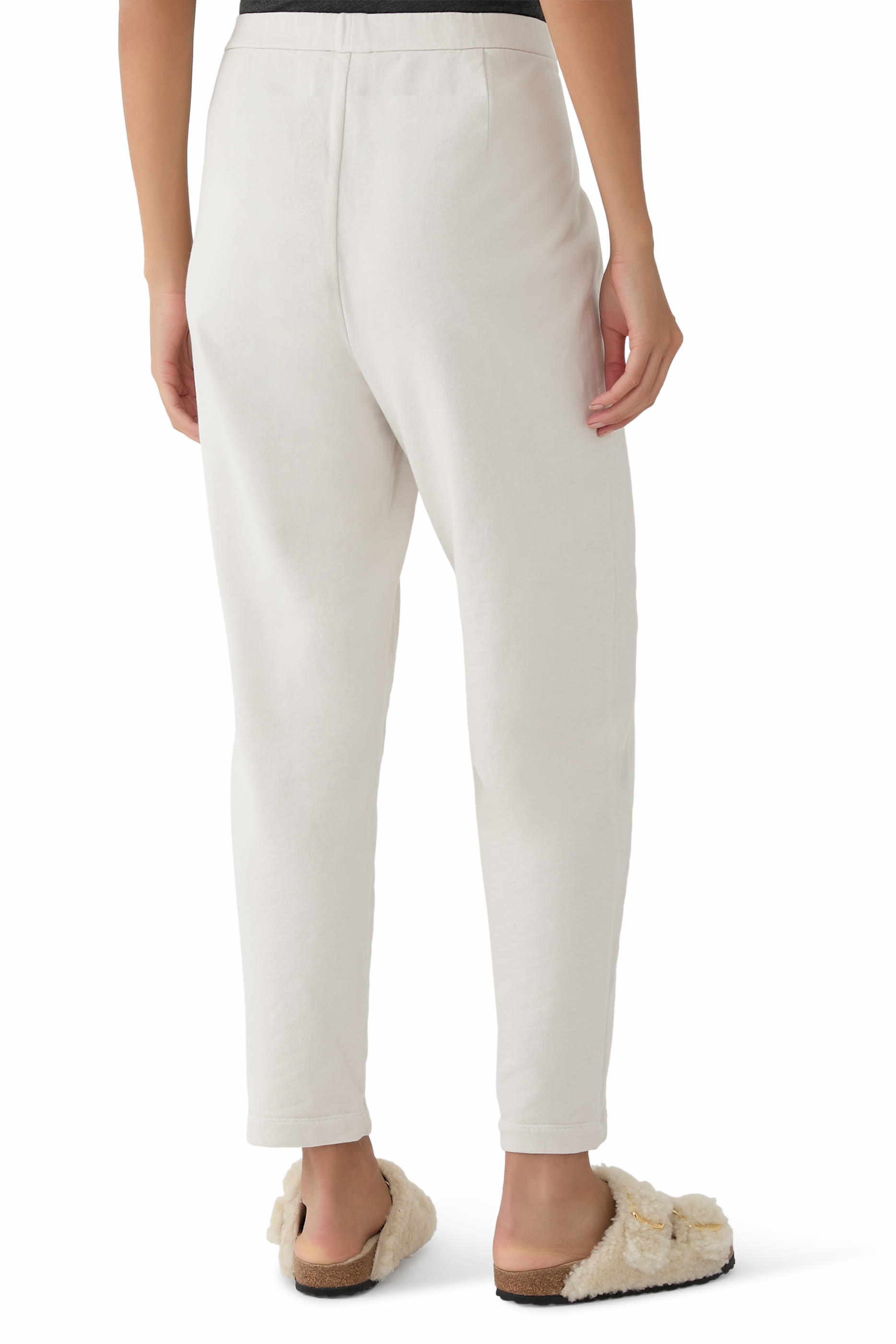  Garment-Dyed Terry Slouchy Pants