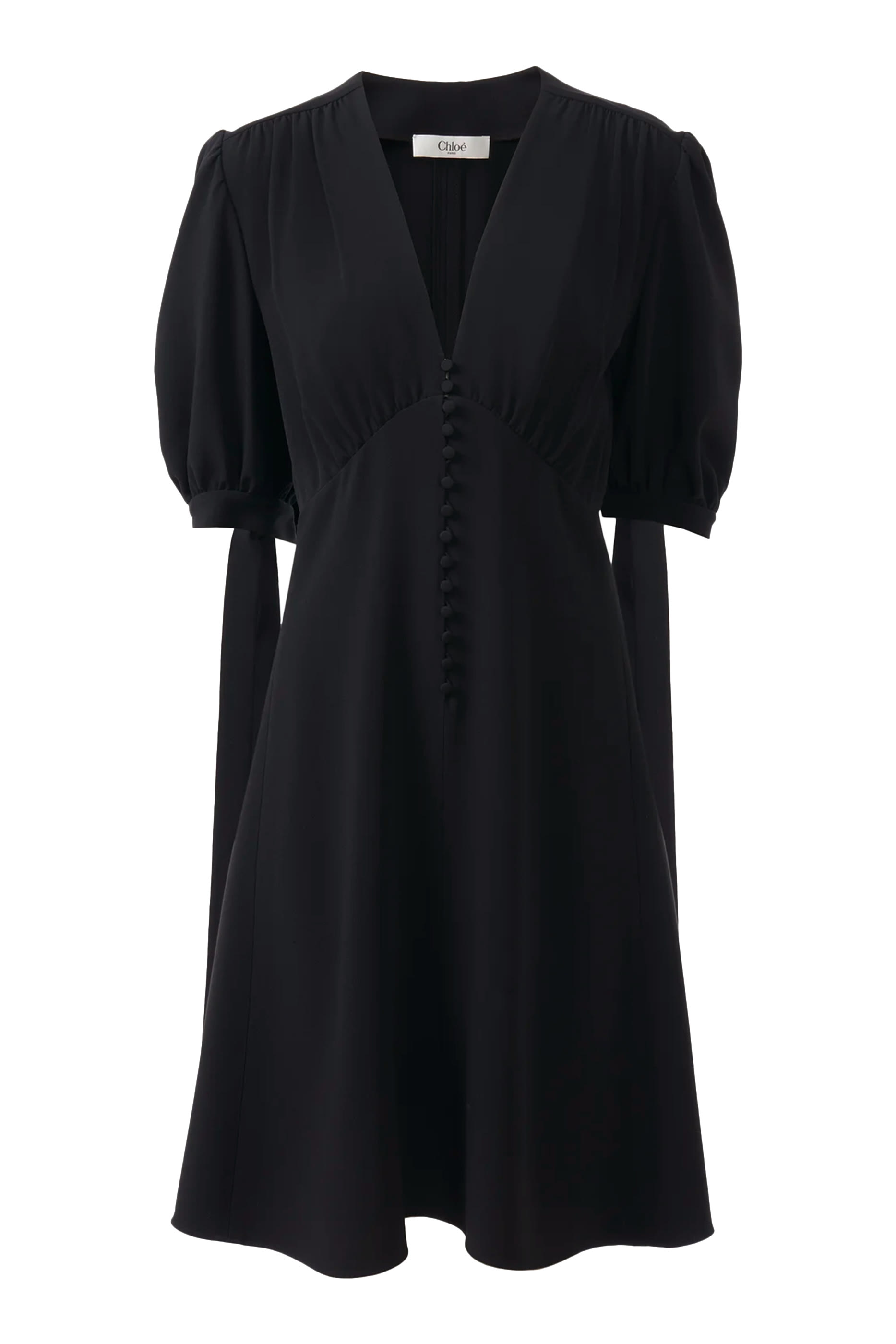 A-Line Crepe Dress