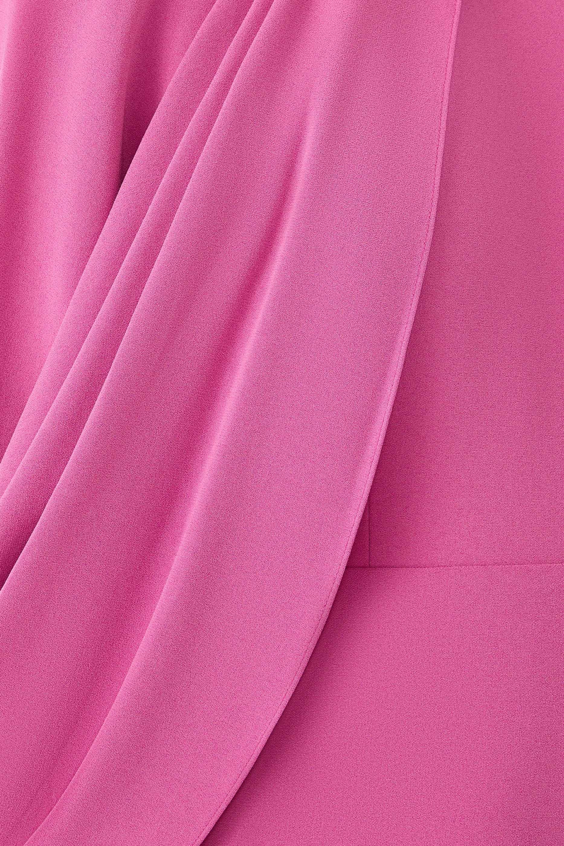 Asymmetrical Cape Gown