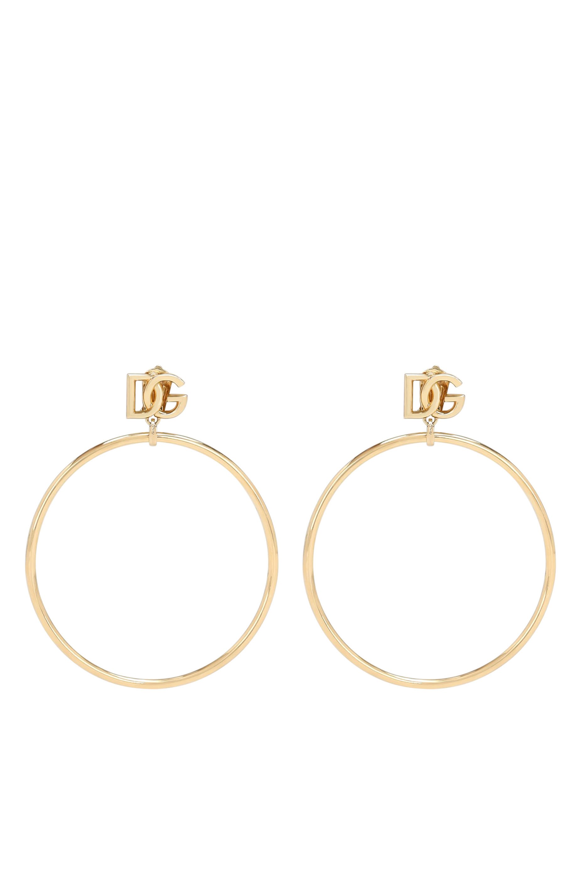 DG Logo Hoop Earrings