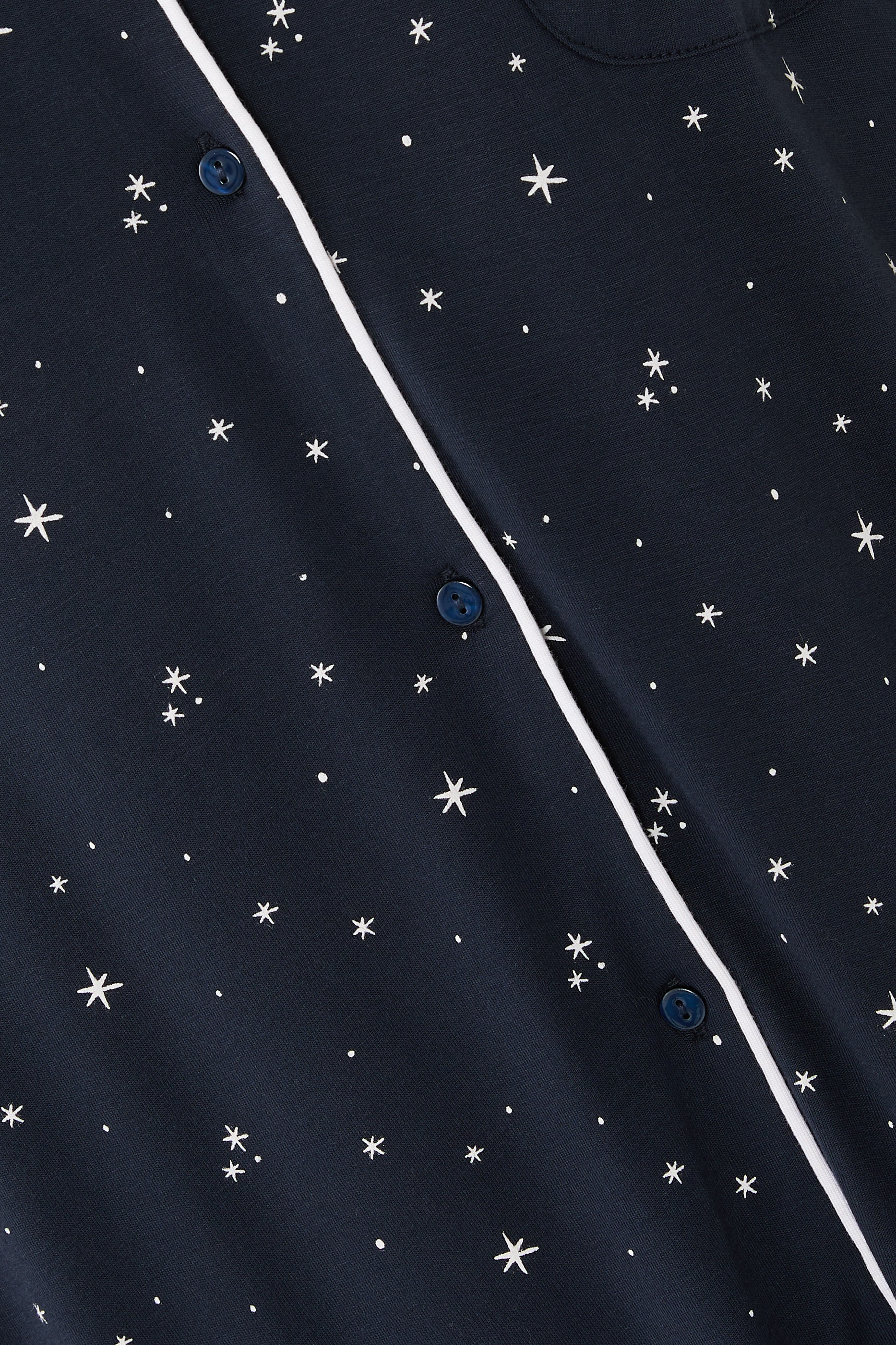 Jersey Star Print Classic Nightshirt 