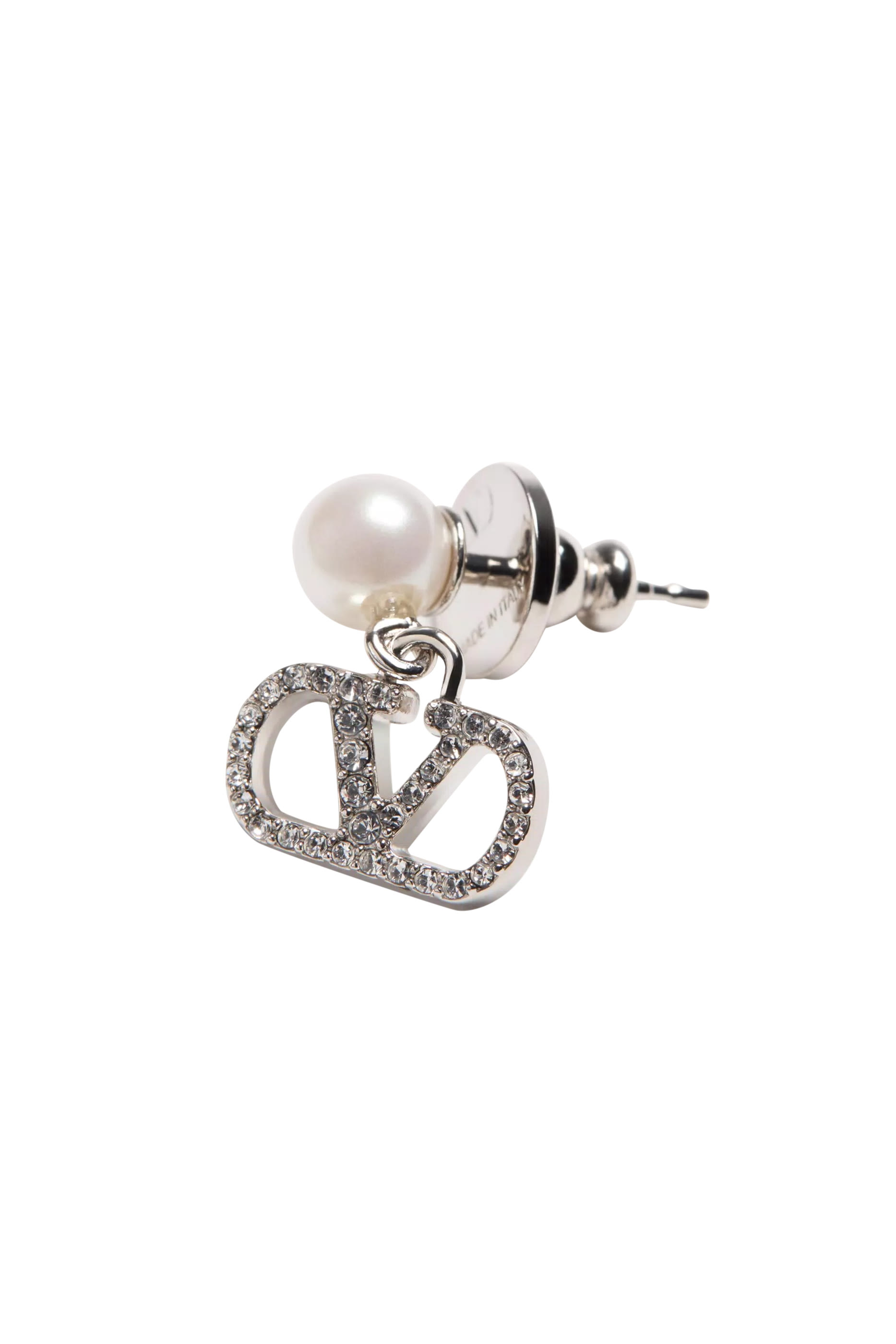 VLogo Signature Pearl Earrings