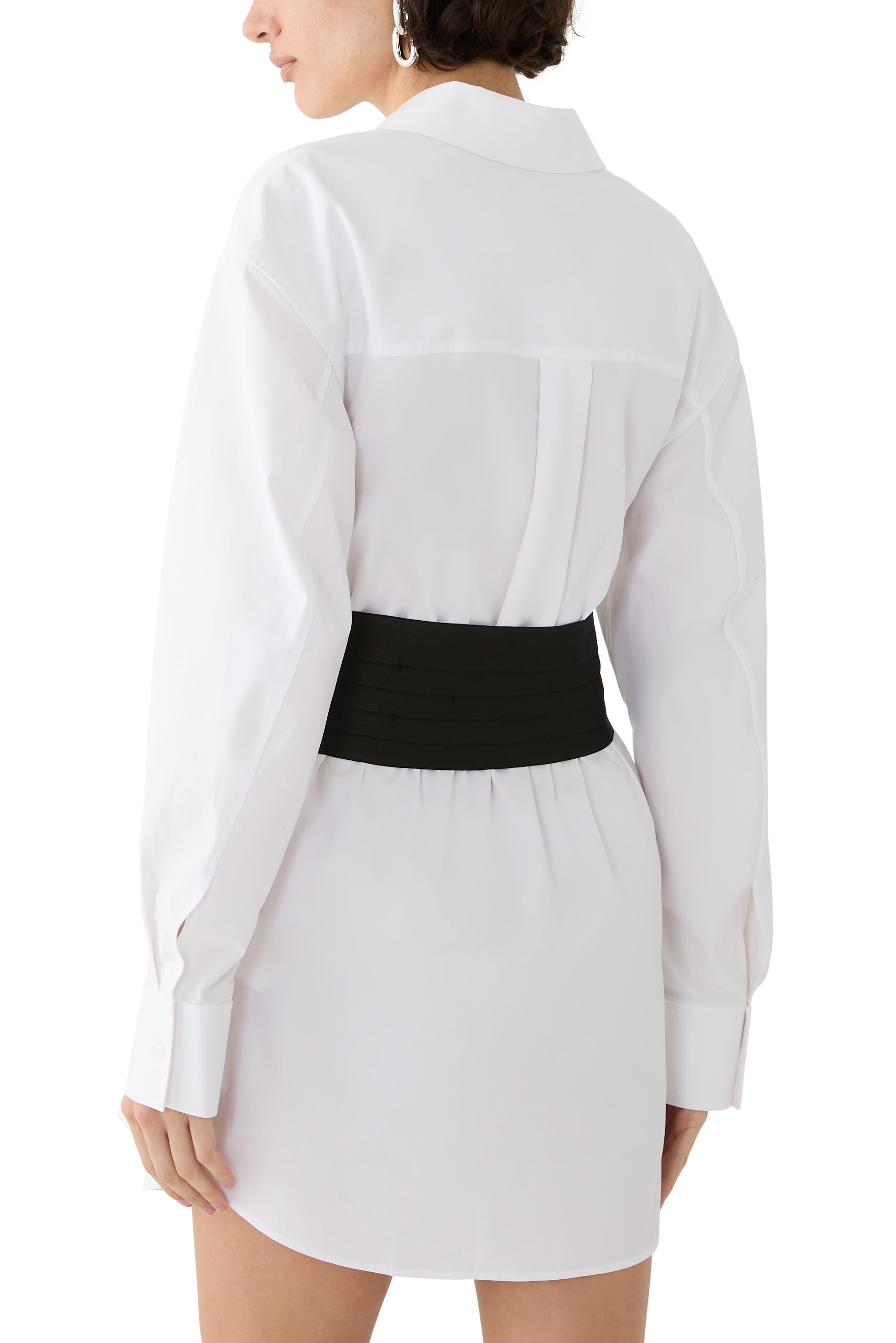 Deconstructed Mini Shirtdress