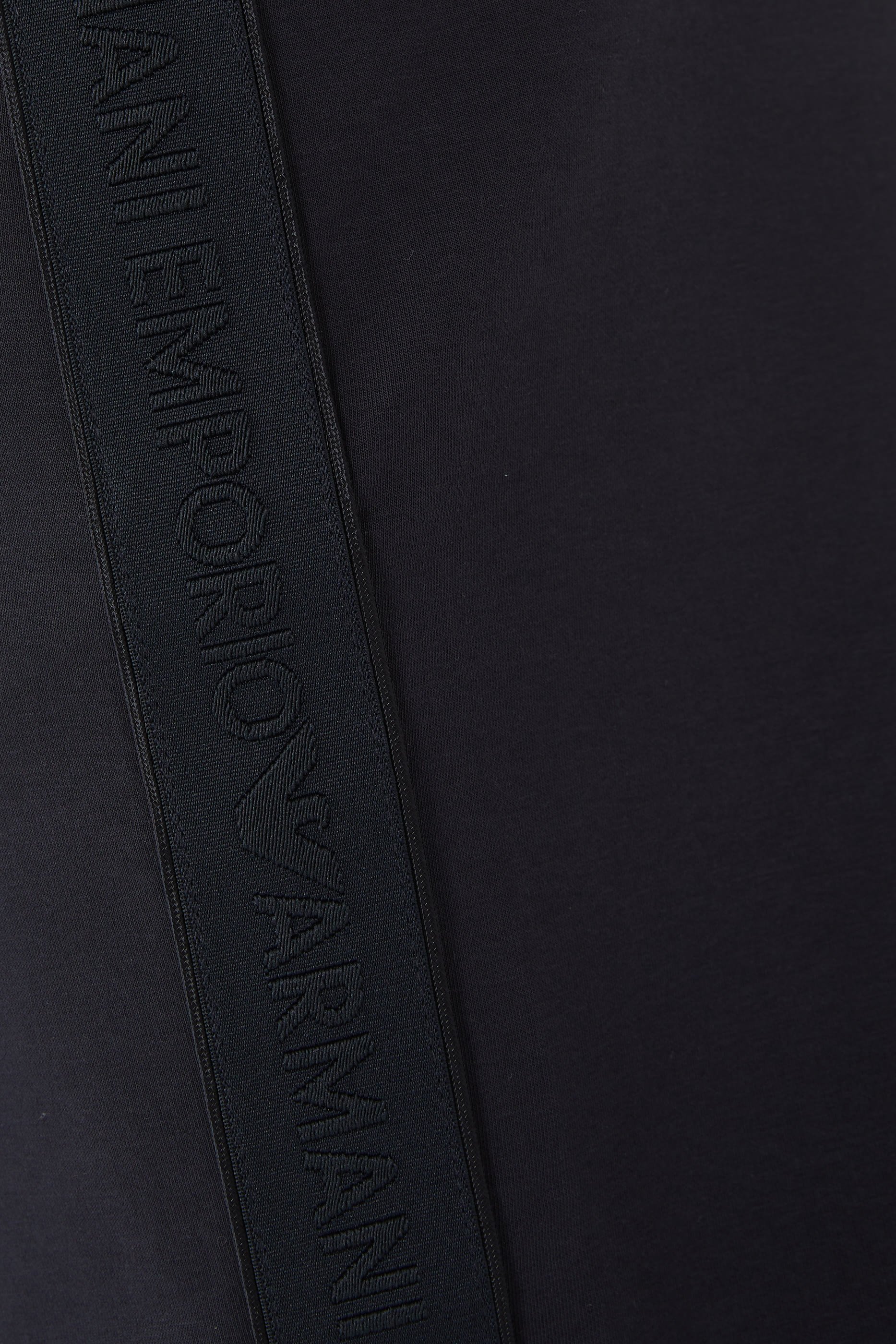 Logo Tape Double-Jersey Joggers