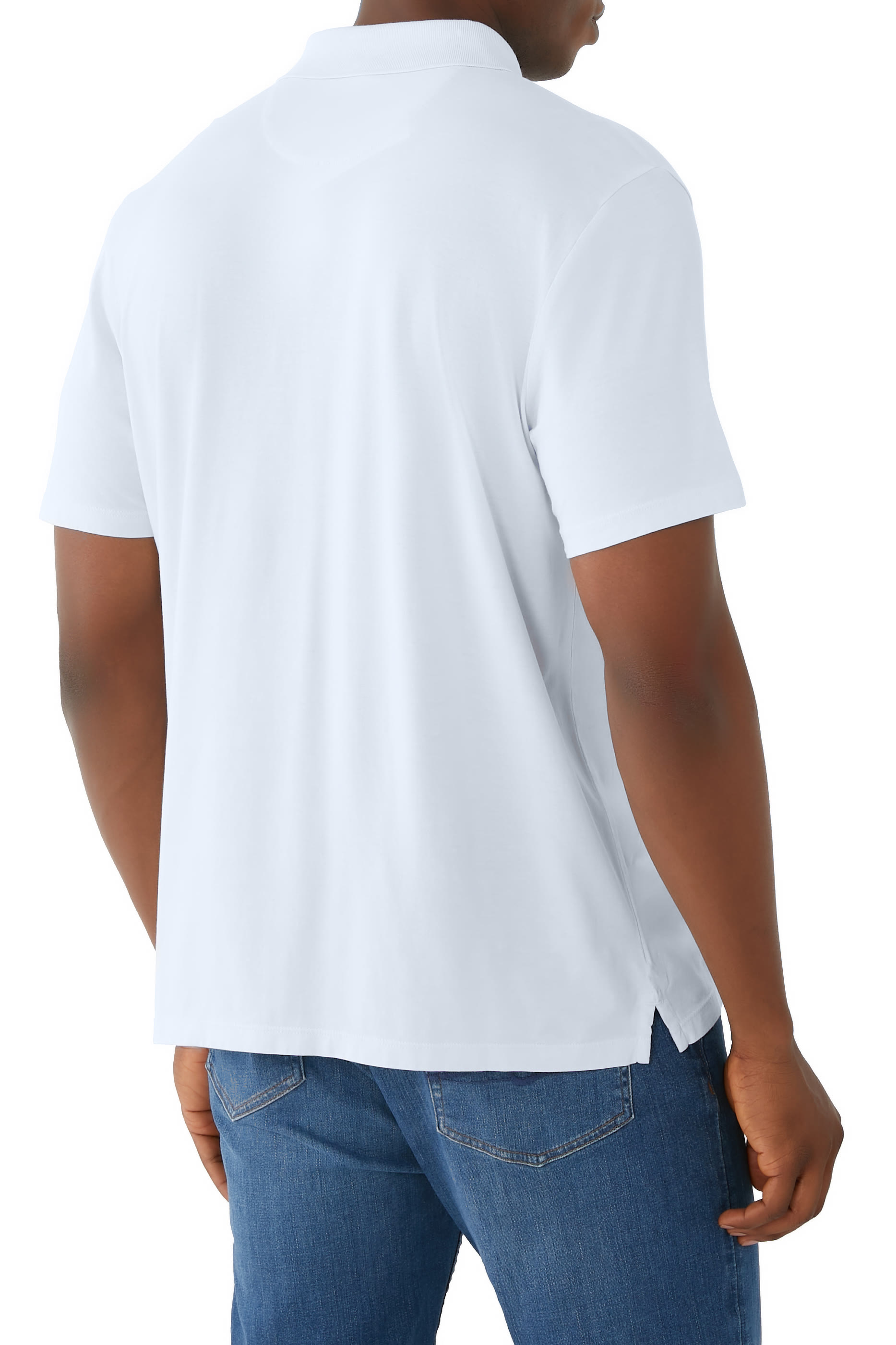 Pima Cotton Short-Sleeve Polo Shirt