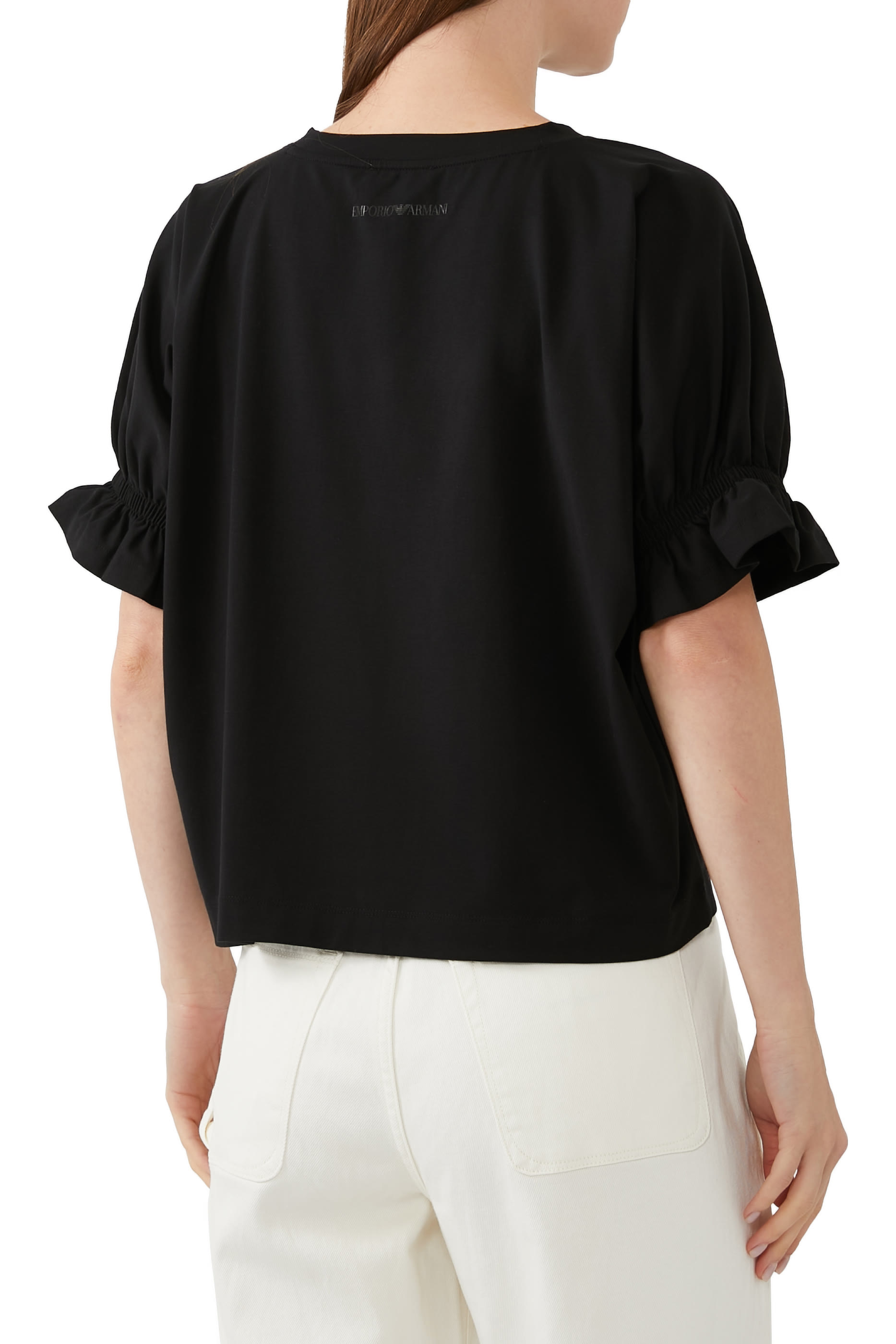 ASV Organic Stretch Jersey T-Shirt with Eagle Embroidery