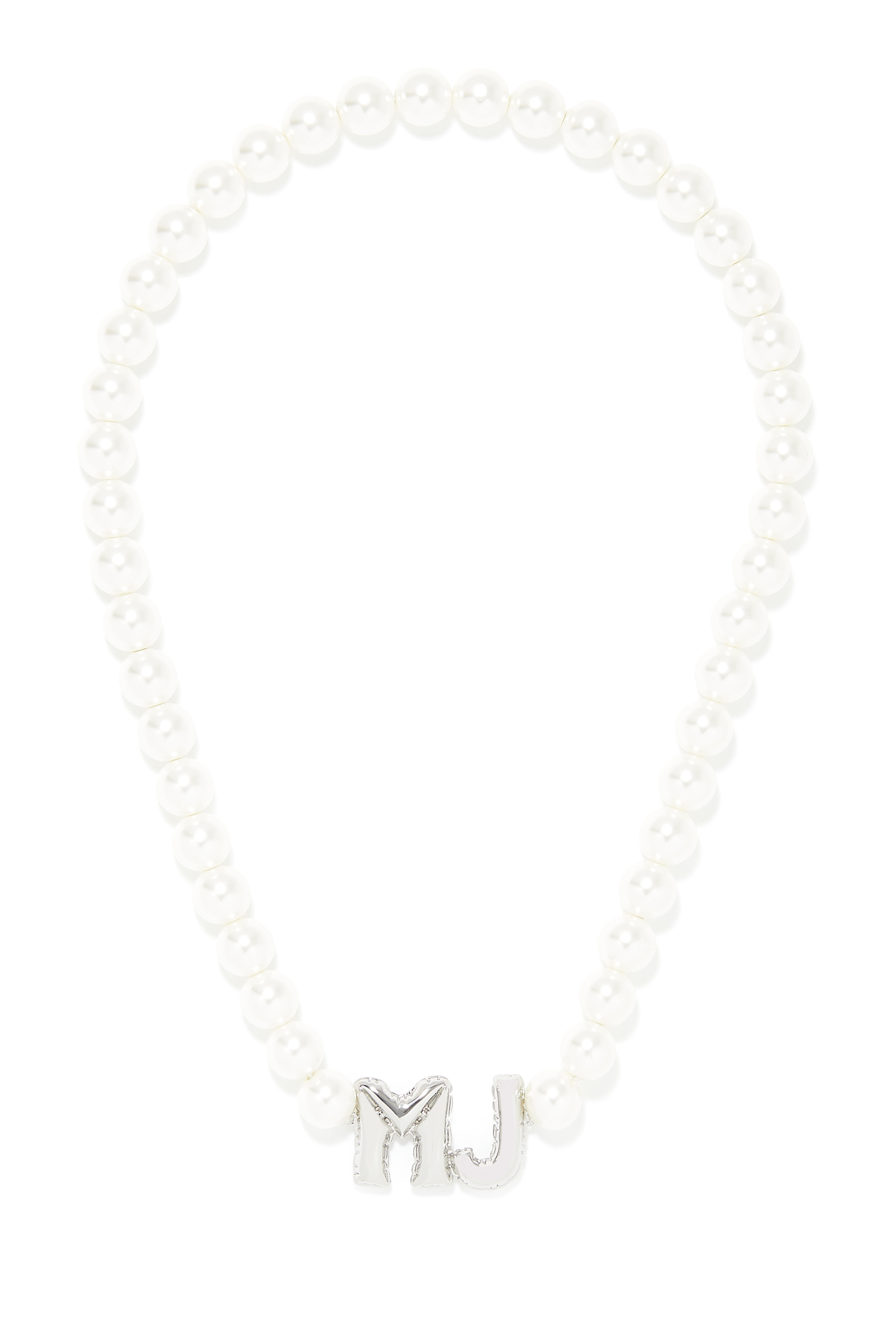 MJ Balloon Pearl Necklace