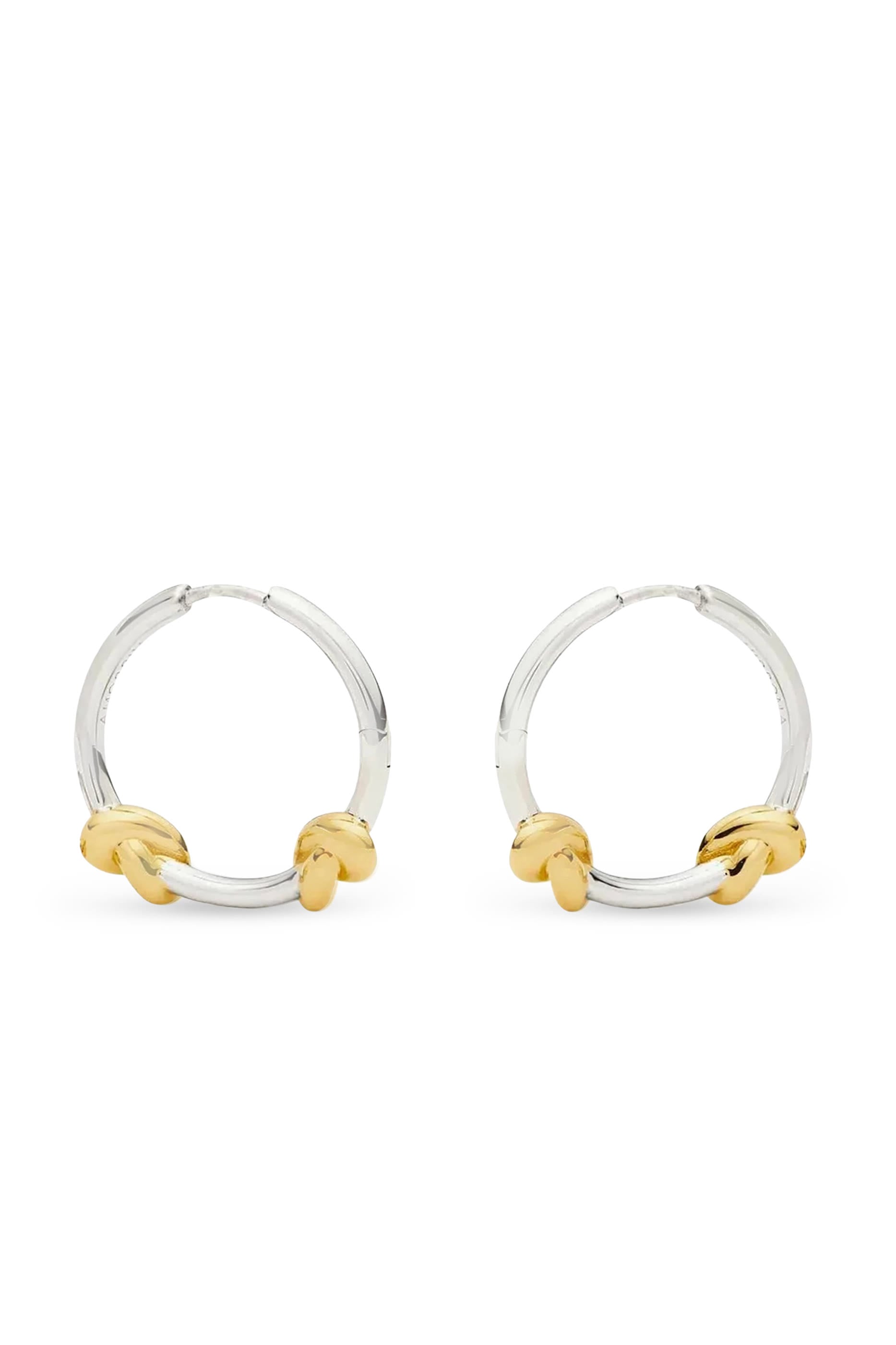 Lucy Williams Knot Small Hoop Earrings