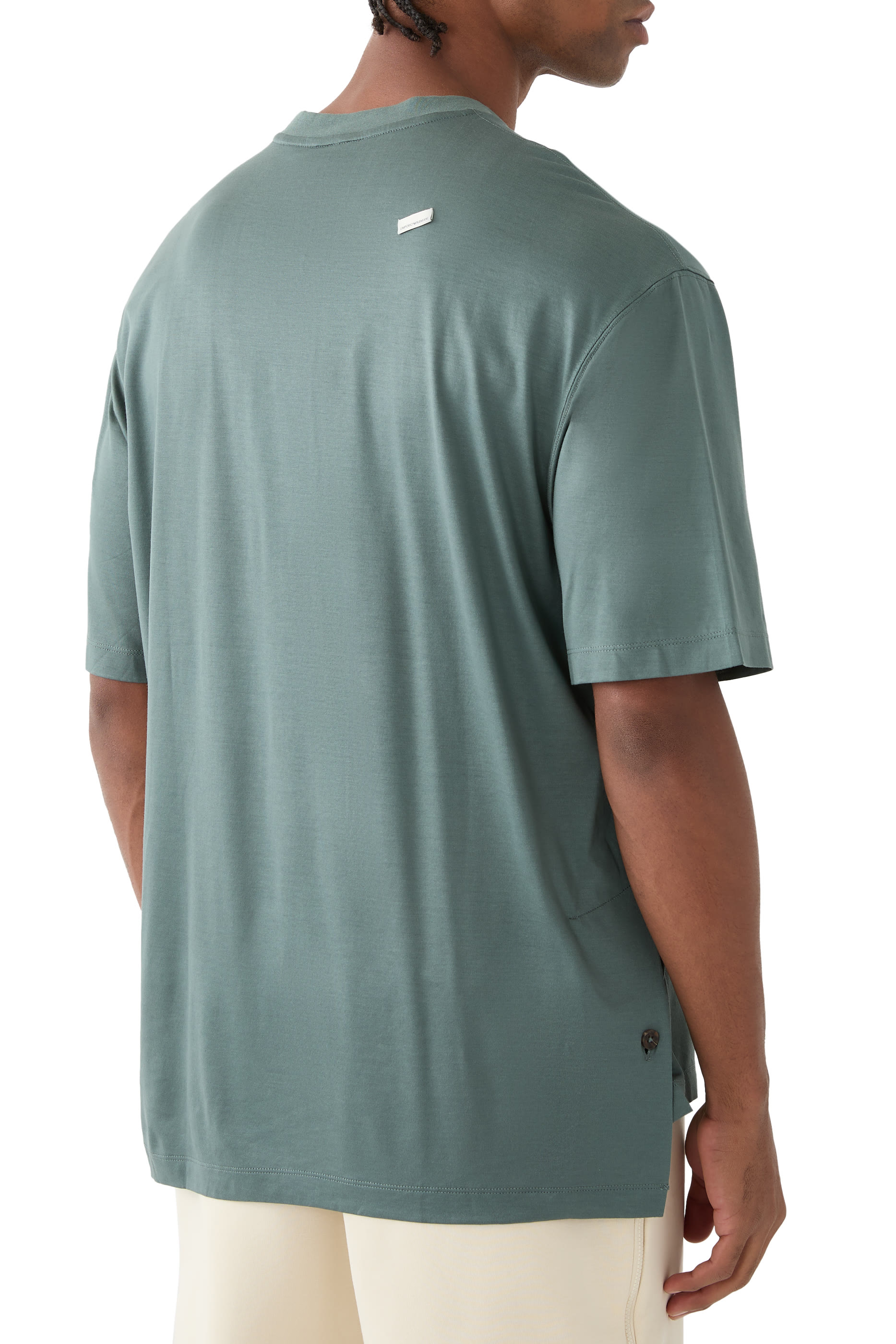 Oversized Micro Patch T-Shirt