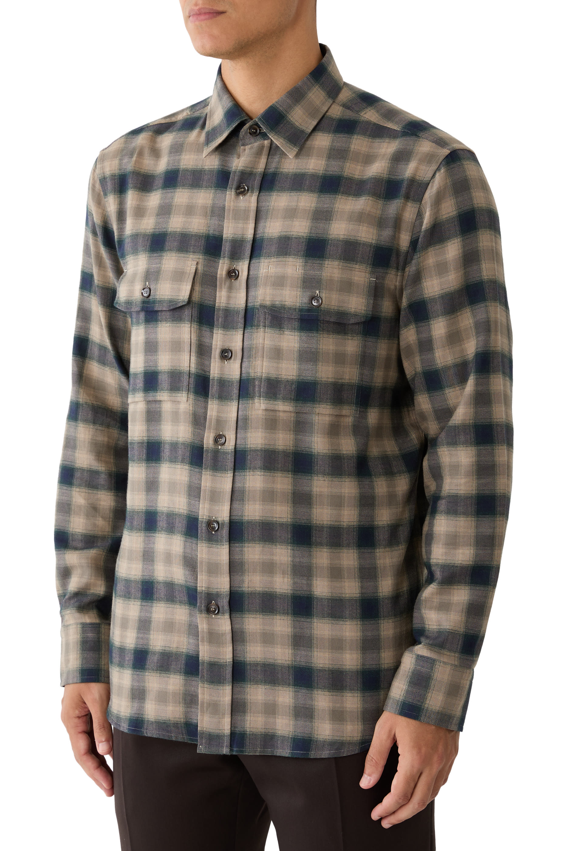 Military Flannel Shirt 
