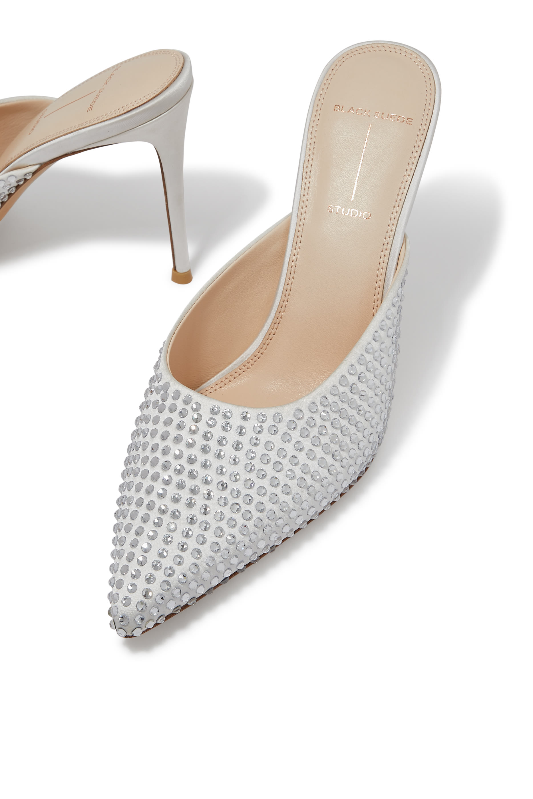 Luv 100 Embellished Mules