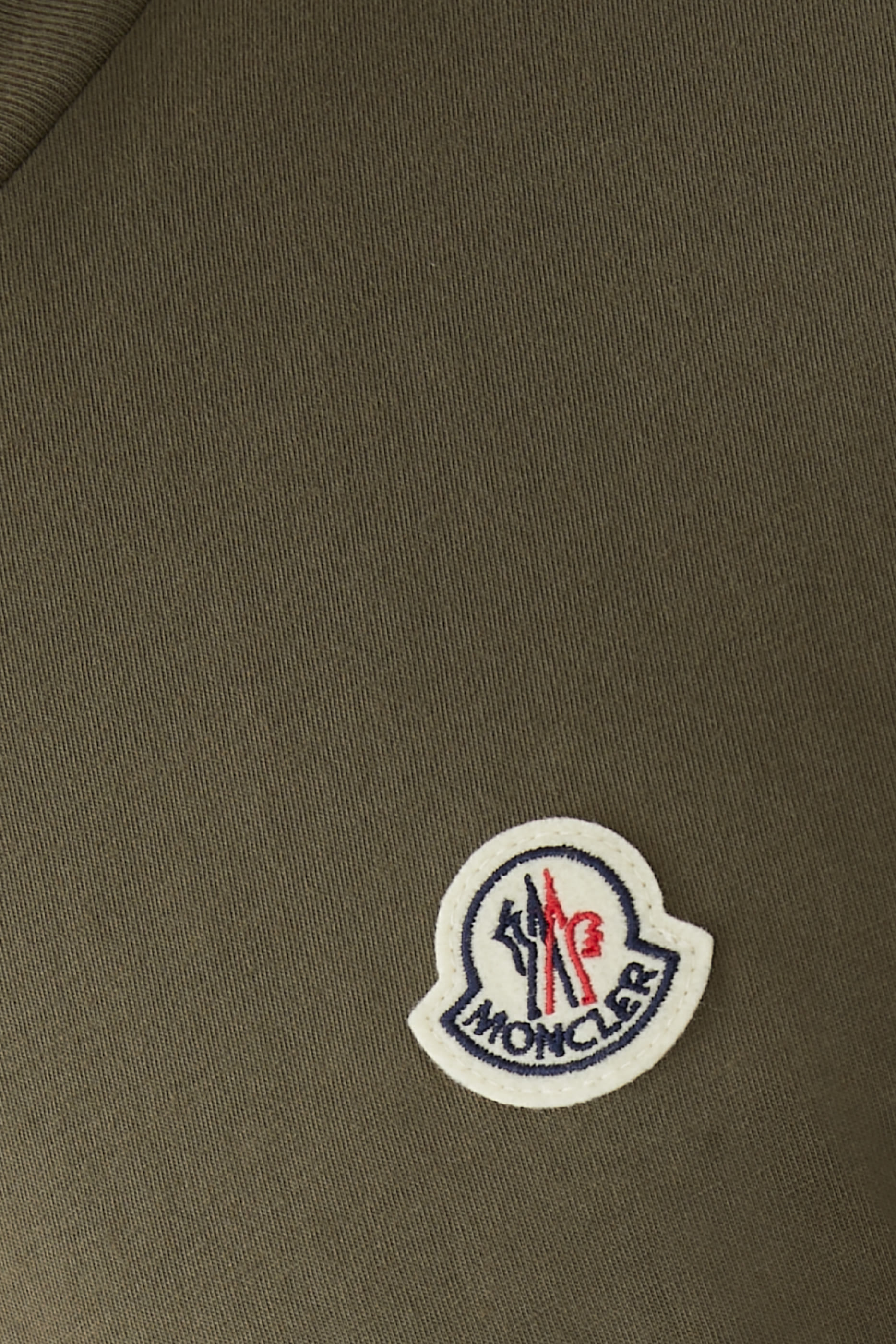 Logo Patch Cotton T-Shirt