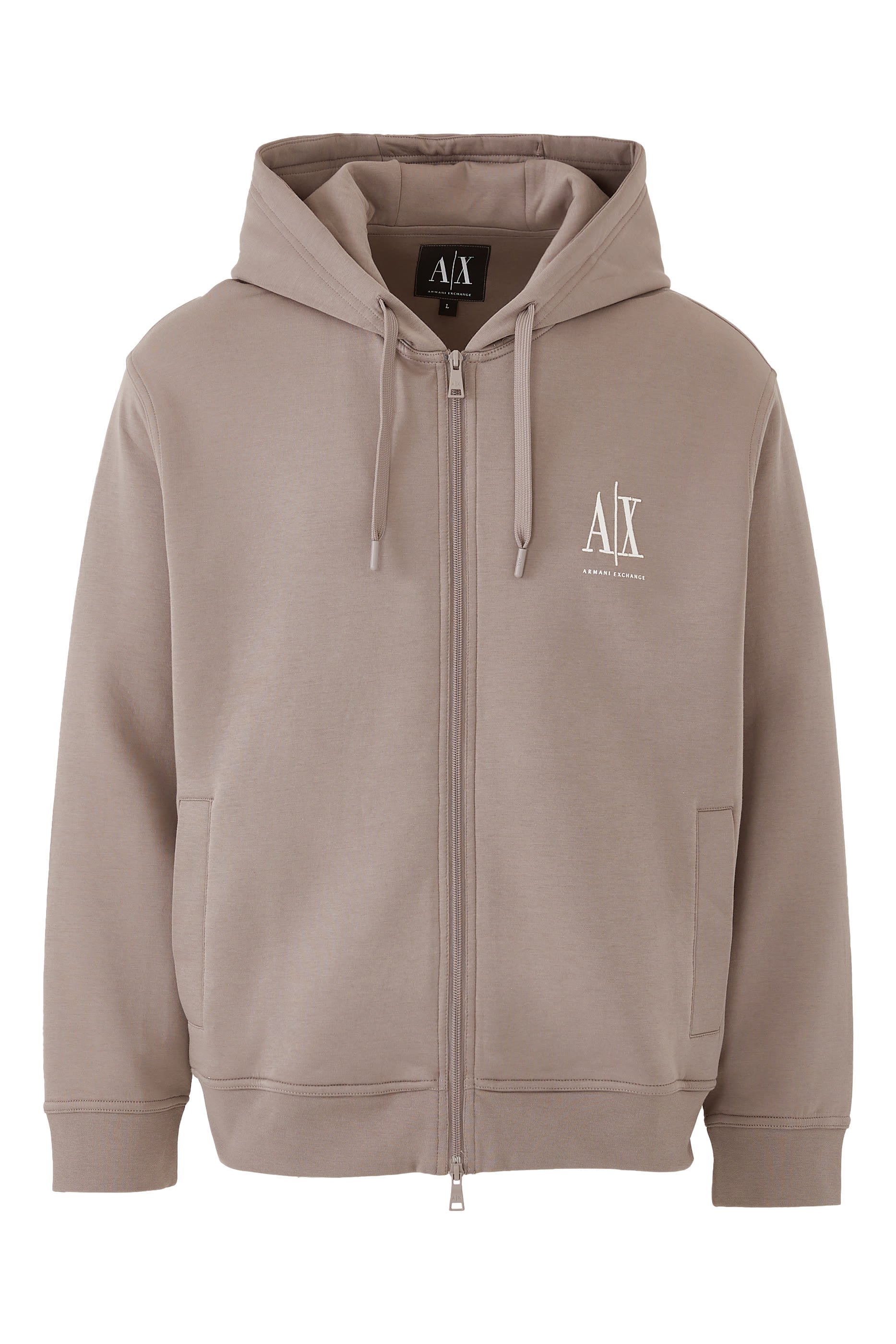 AX Logo Zip-Up Sweatshirt