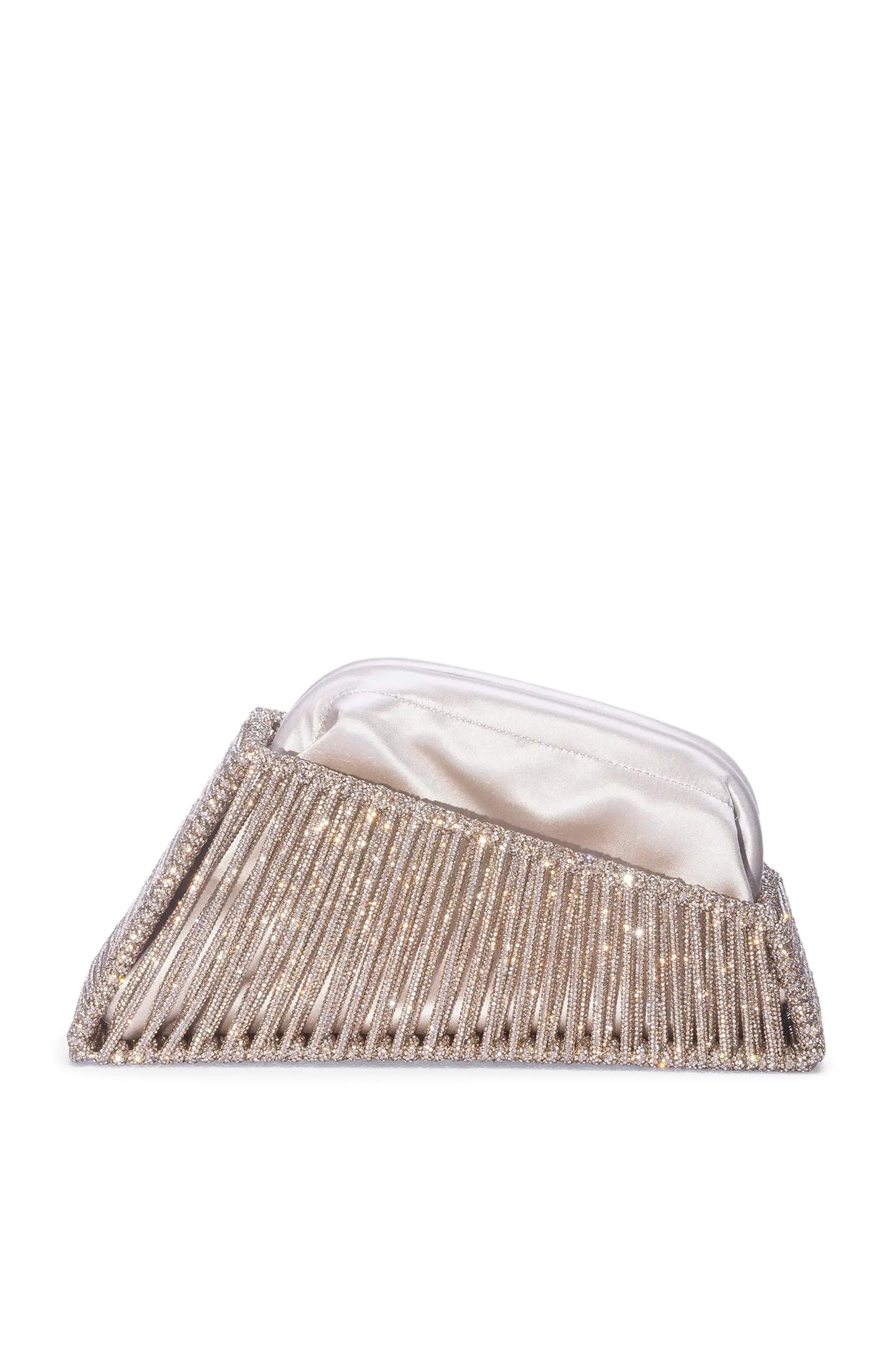 Saturnia Hand-Woven Jewel Clutch 