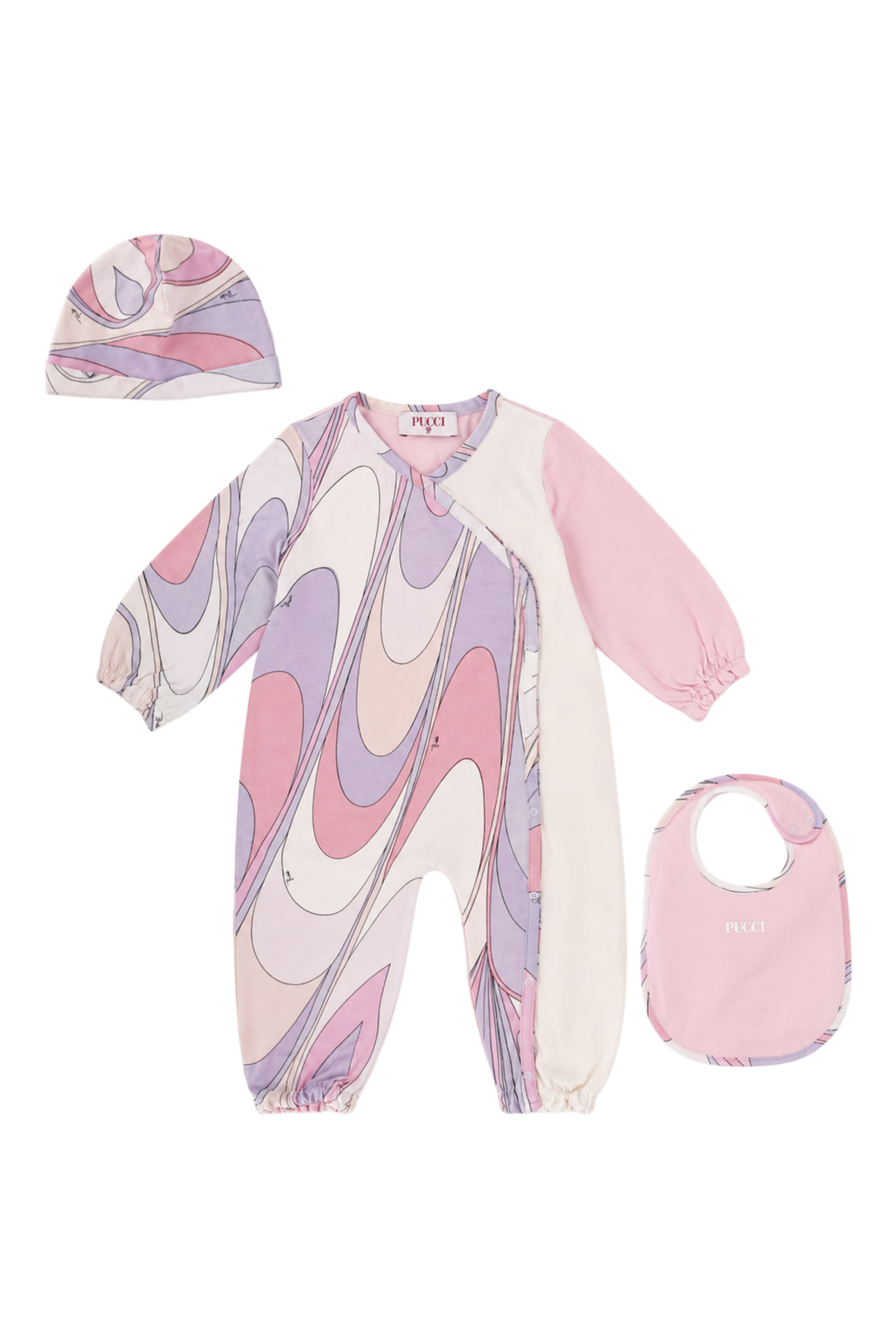 Kids Marmo-Print Maternity Set