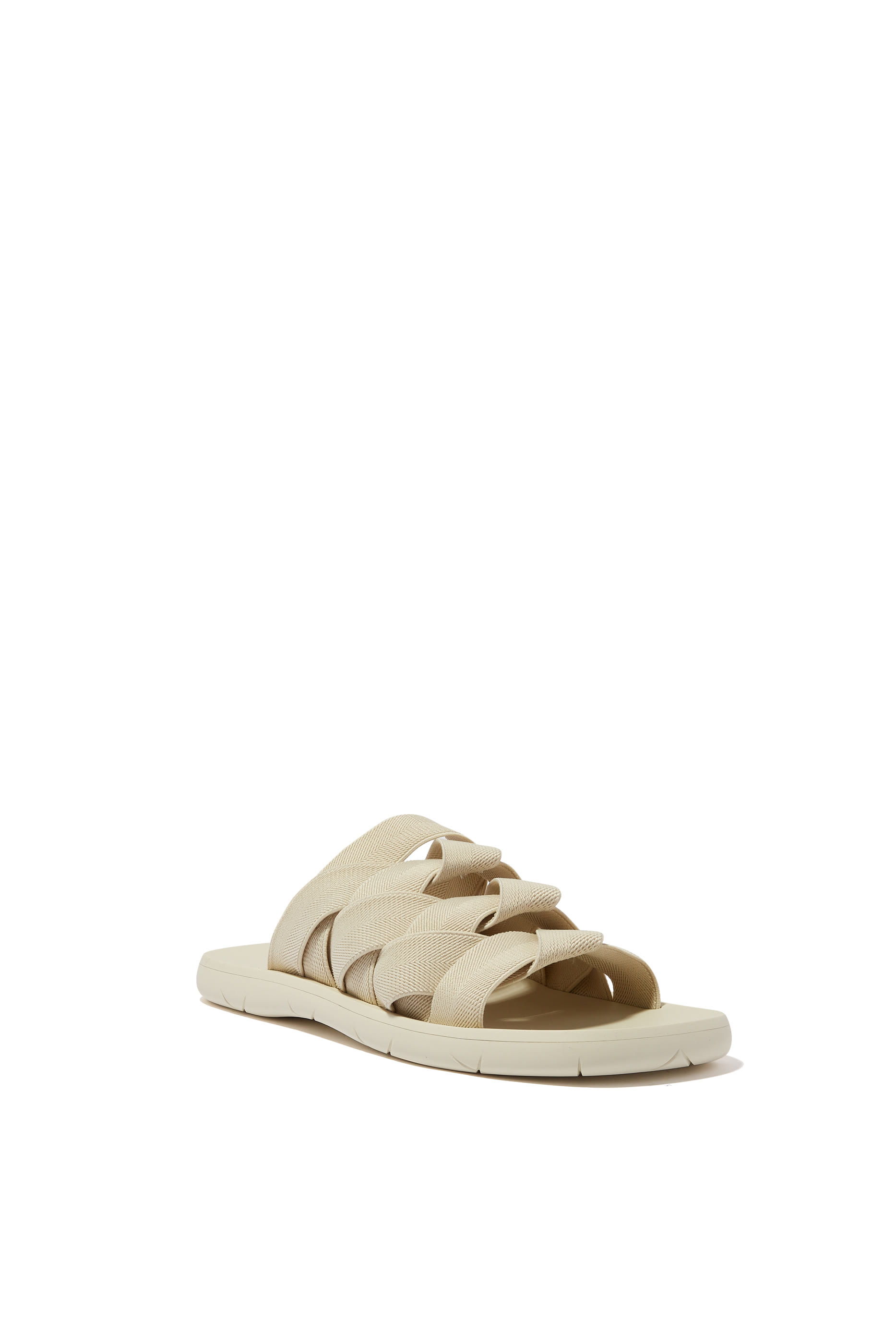 Intrecciato Fabric Sandals