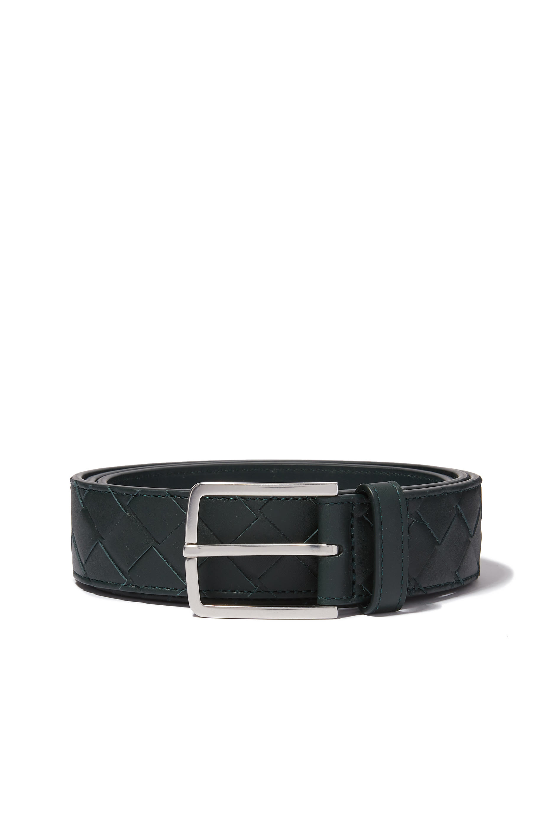 Intreccio Leather Belt