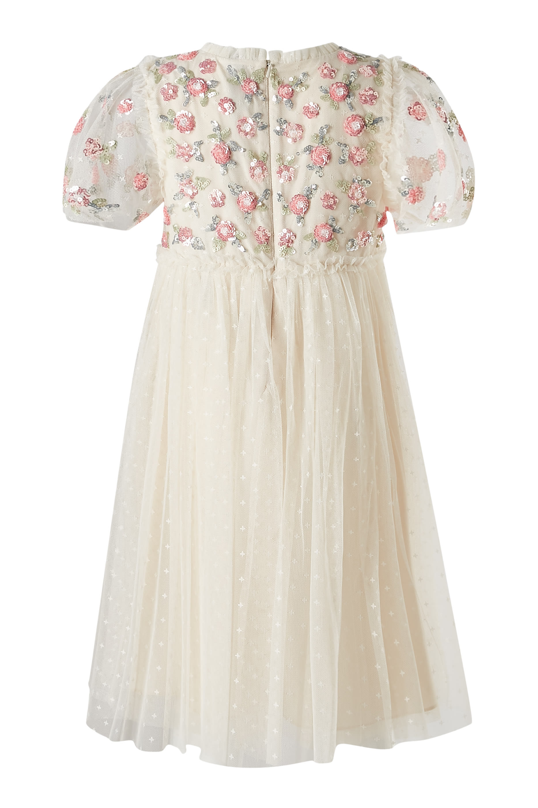 Kids Shimmer Ditsy Bodice Dress