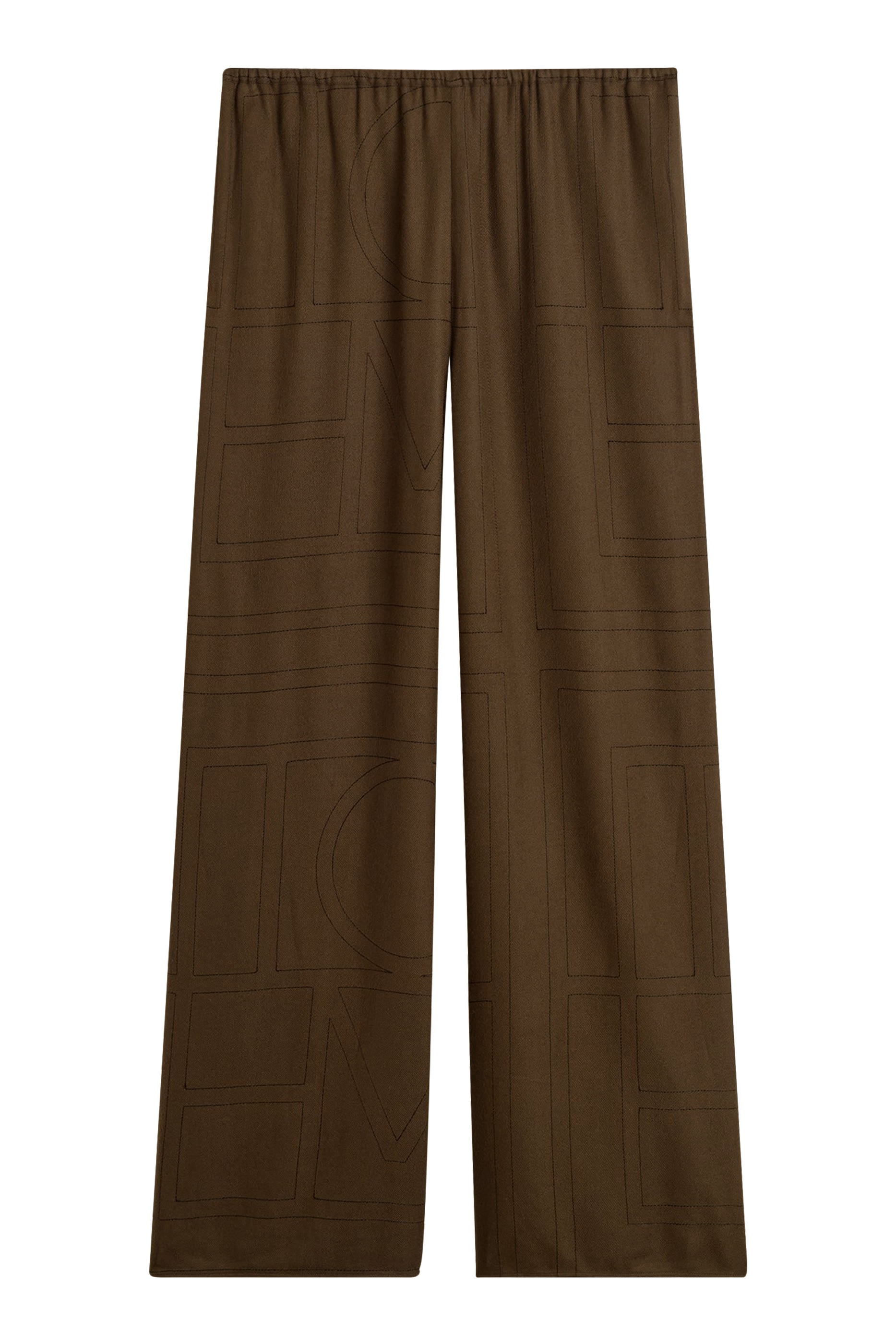 Monogram Flannel PJ Bottoms