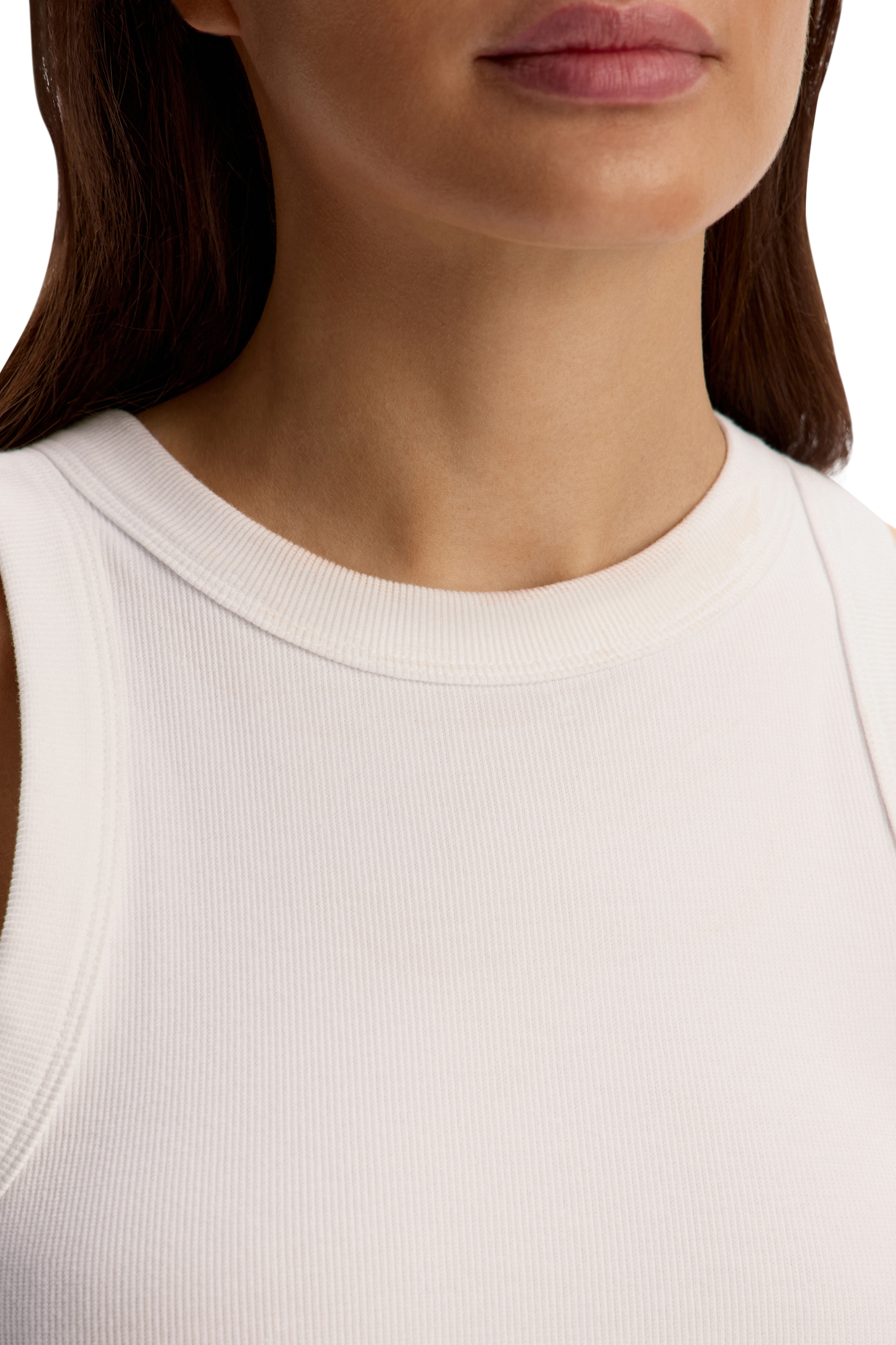 Ribbed Cotton Tank Top