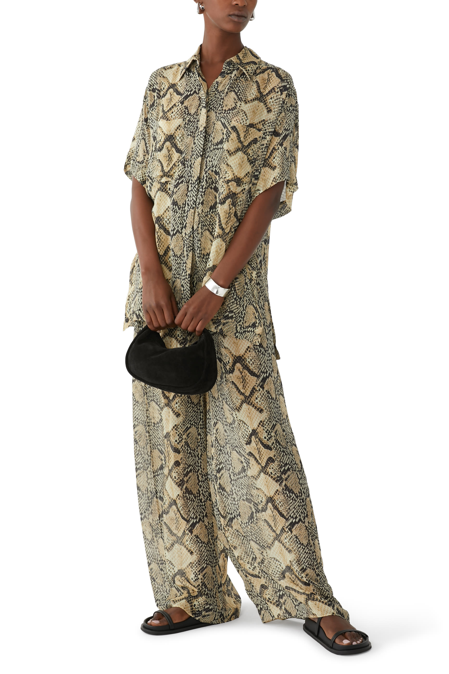 Fine Double Strap Slides