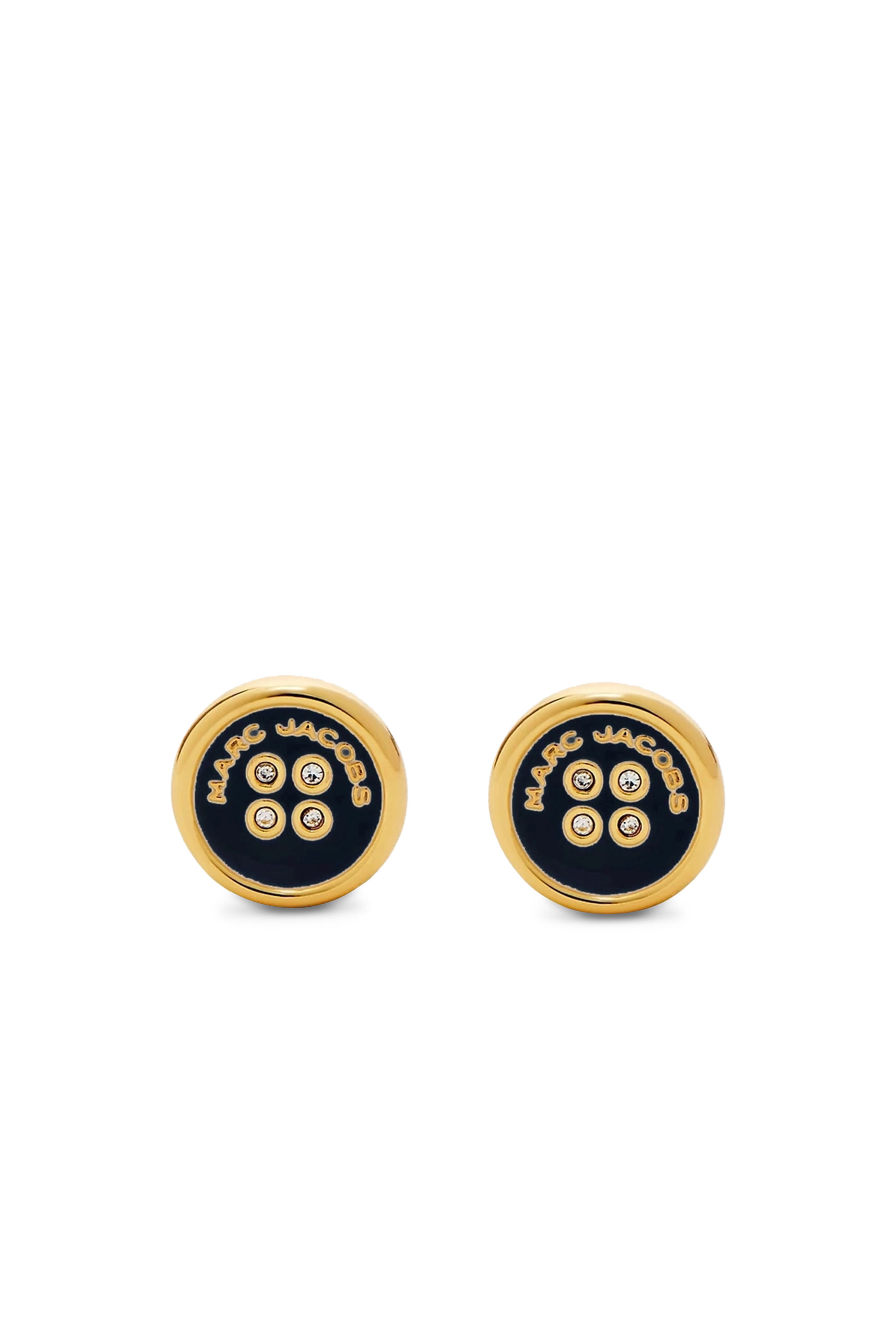 The Button Stud Earrings