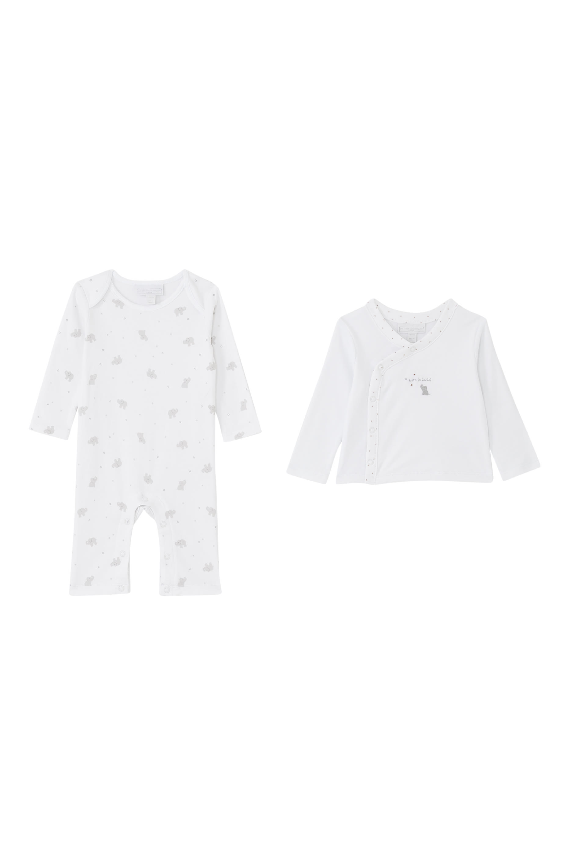 Kids Little Elephant Born in 2024 Suitcase Gift Set