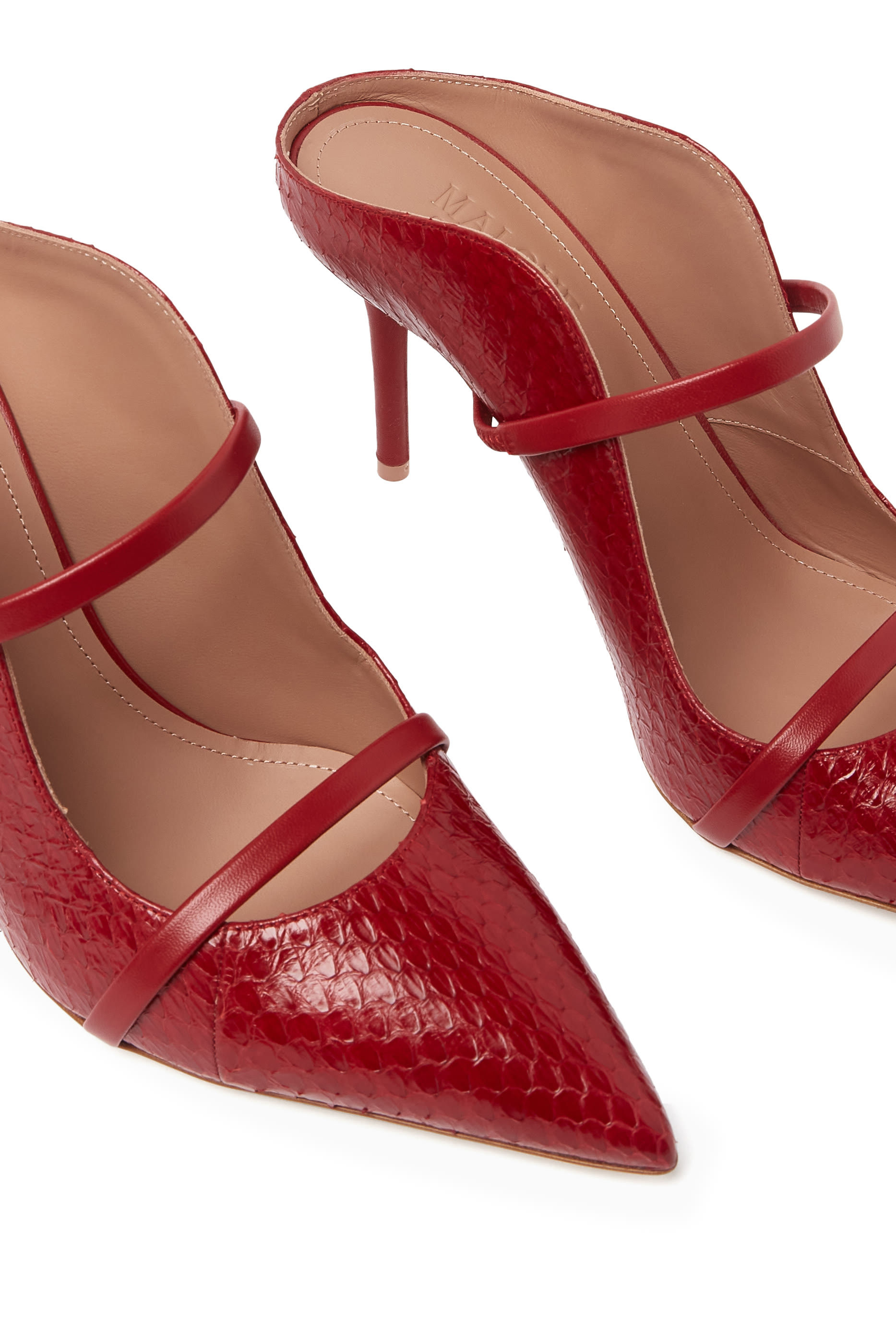 Maureen 85 Leather Mules