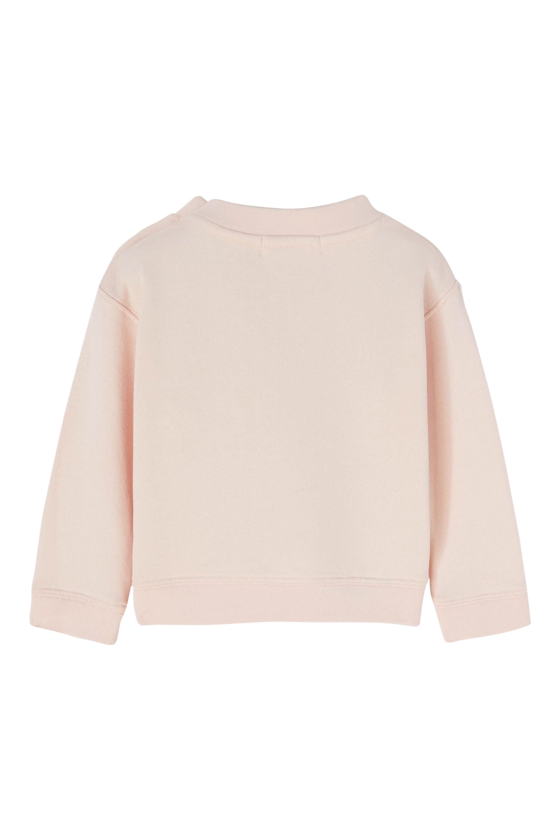 Kids Curved Logo Crewneck Sweatshirt