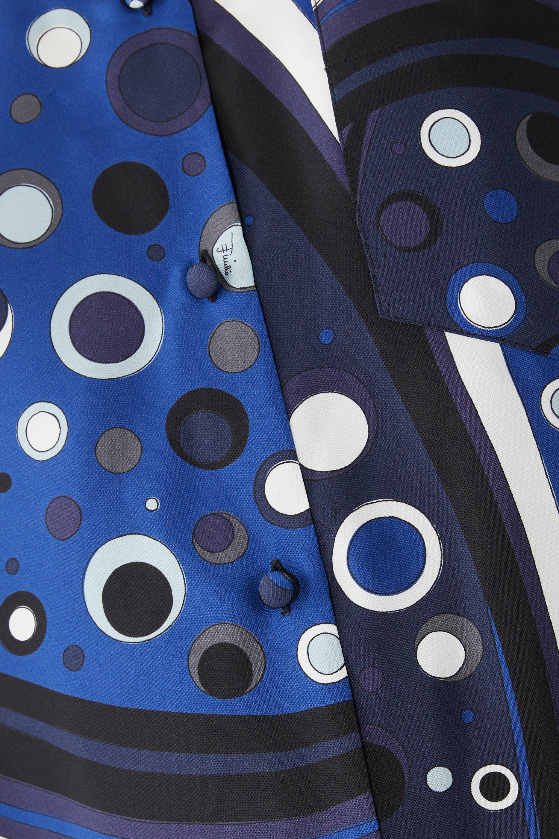 Fontane-Print Silk-Twill Shirt