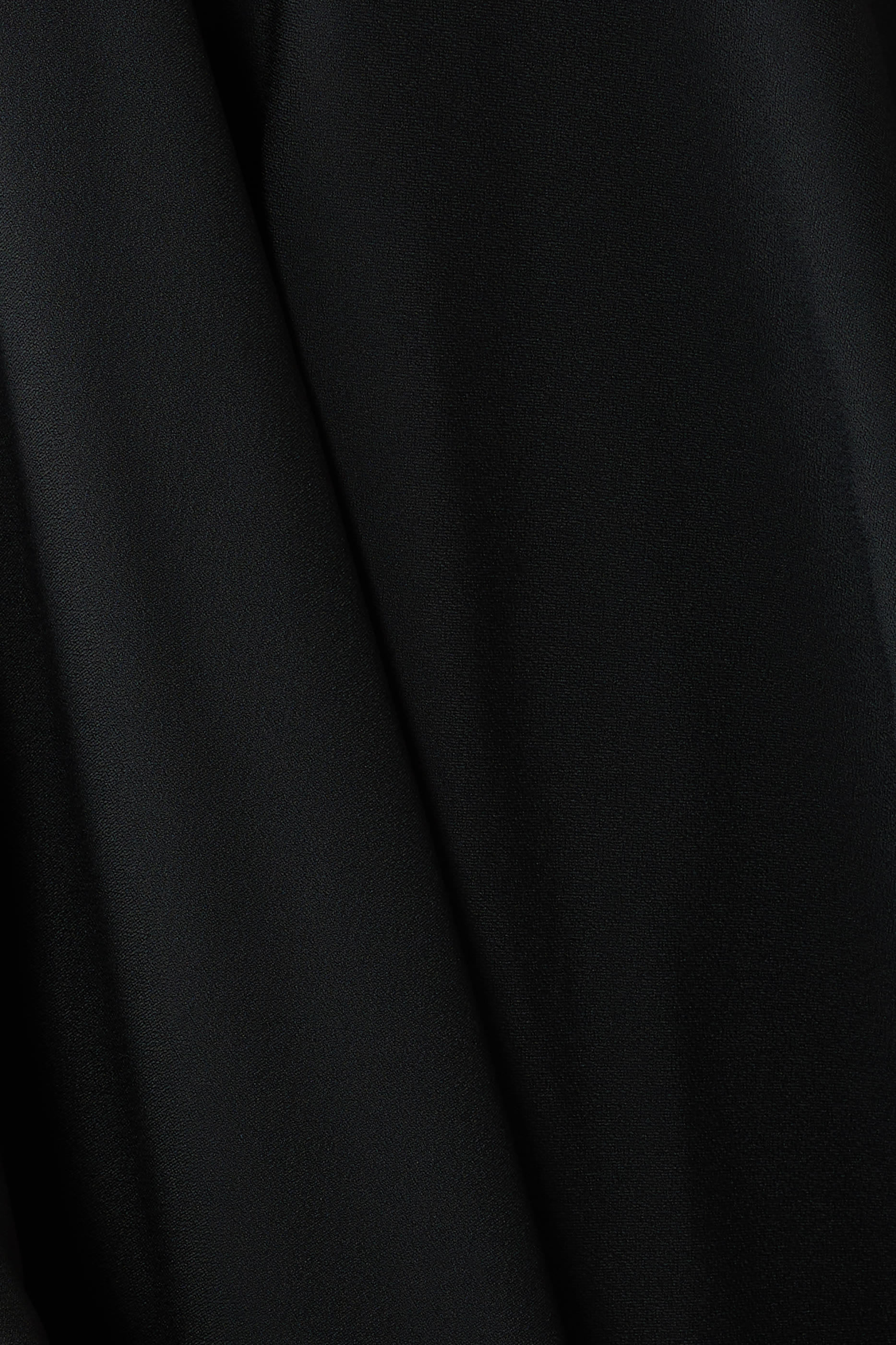 Aga Tie-Detailed Draped Gown