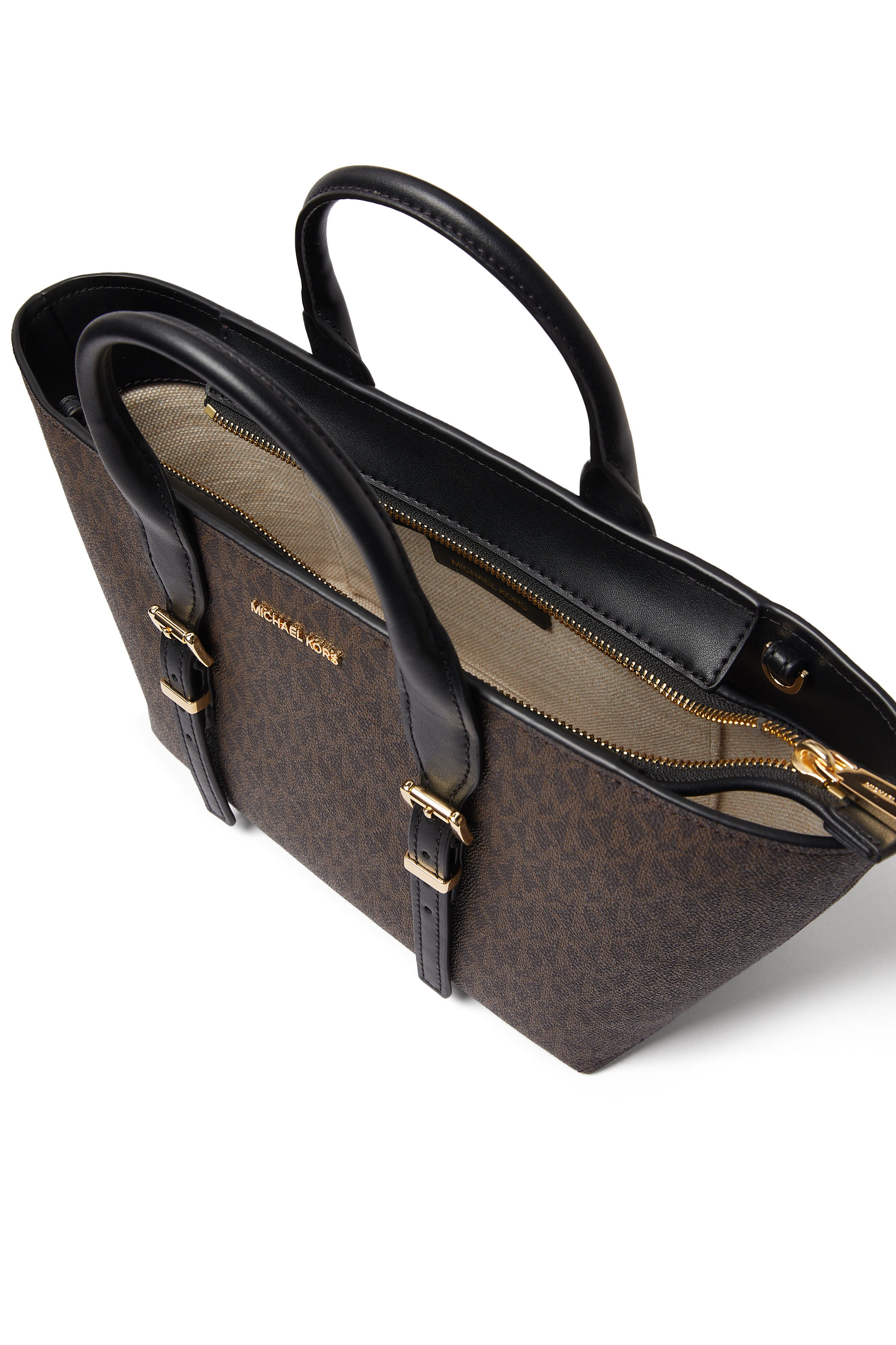 Moore Small Signature Logo Satchel Bag