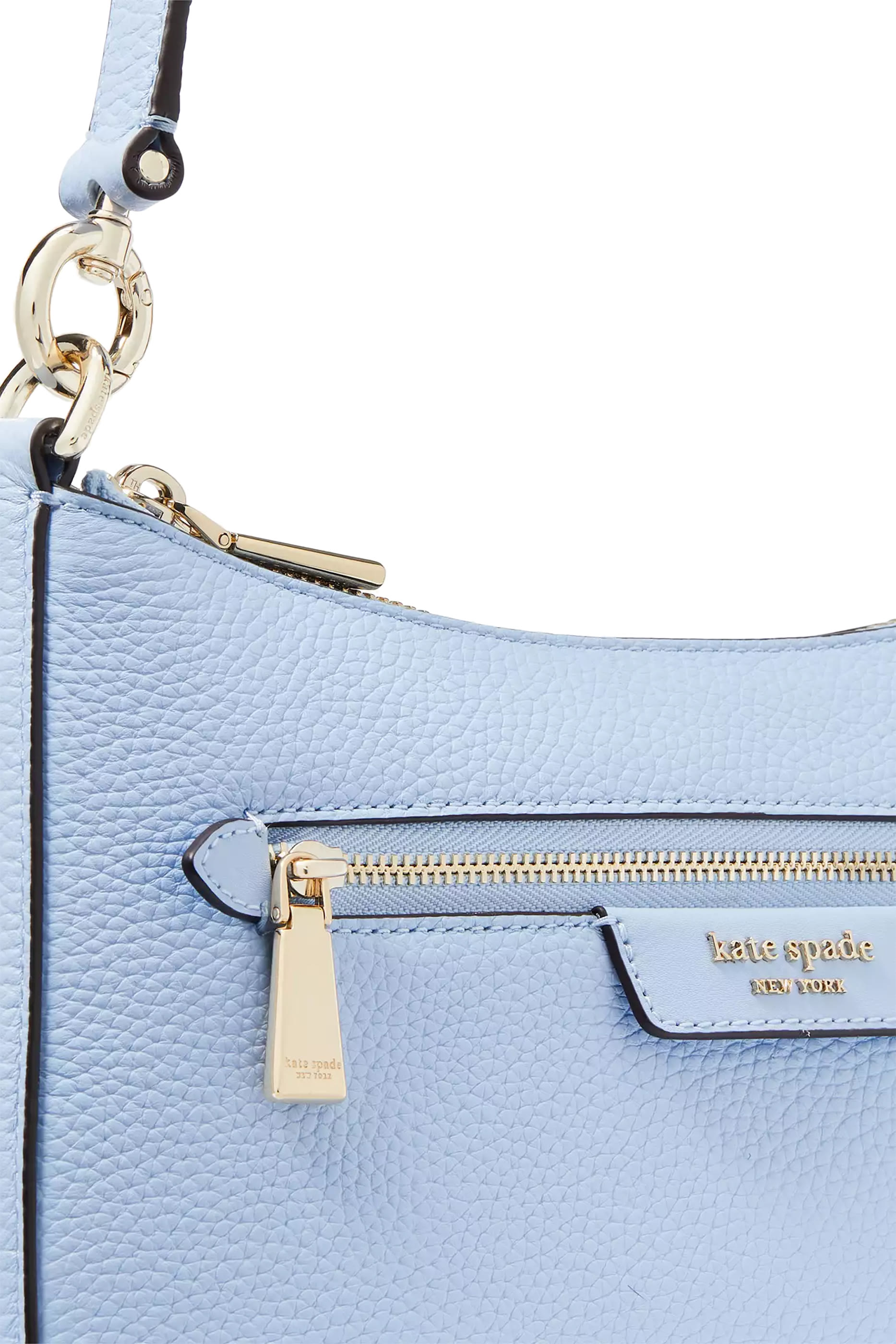 Hudson Pebbled Leather Convertible Crossbody Bag