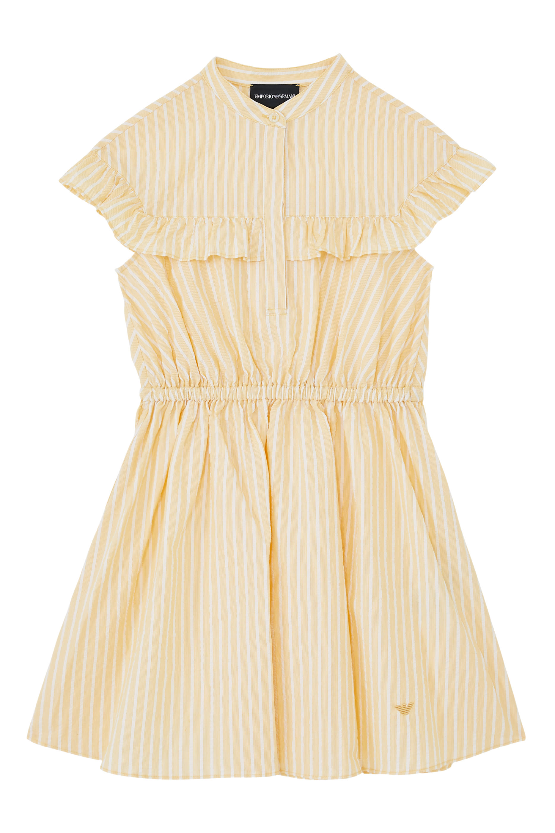 Kids Seersucker Striped Dress