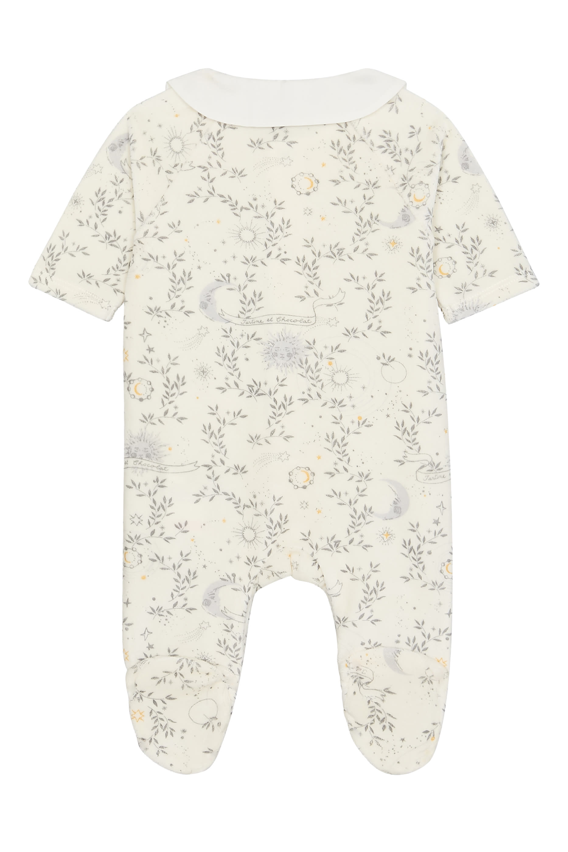  Muslin Collar Printed Pyjama